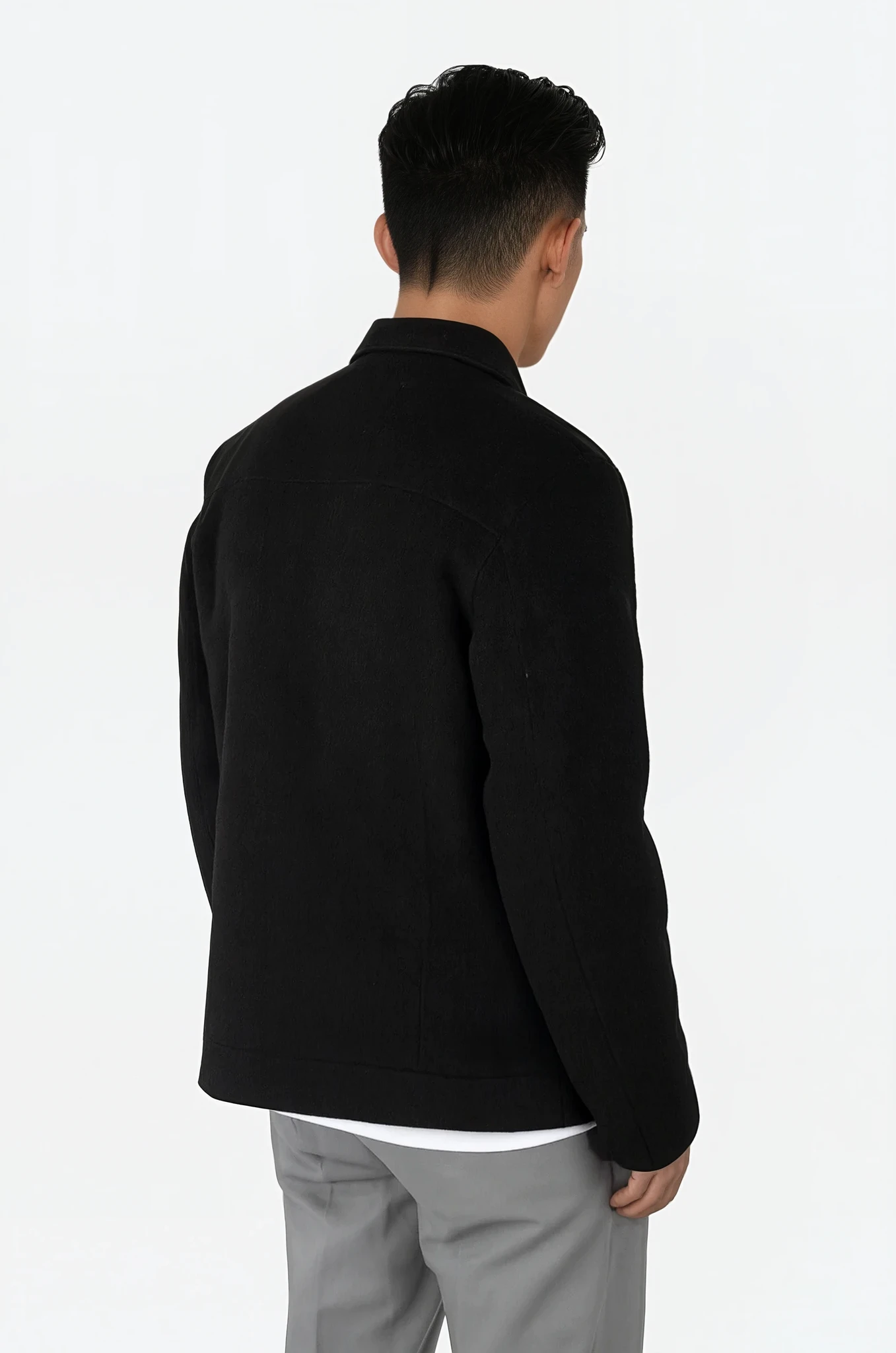 Quinn wool jacket - Black