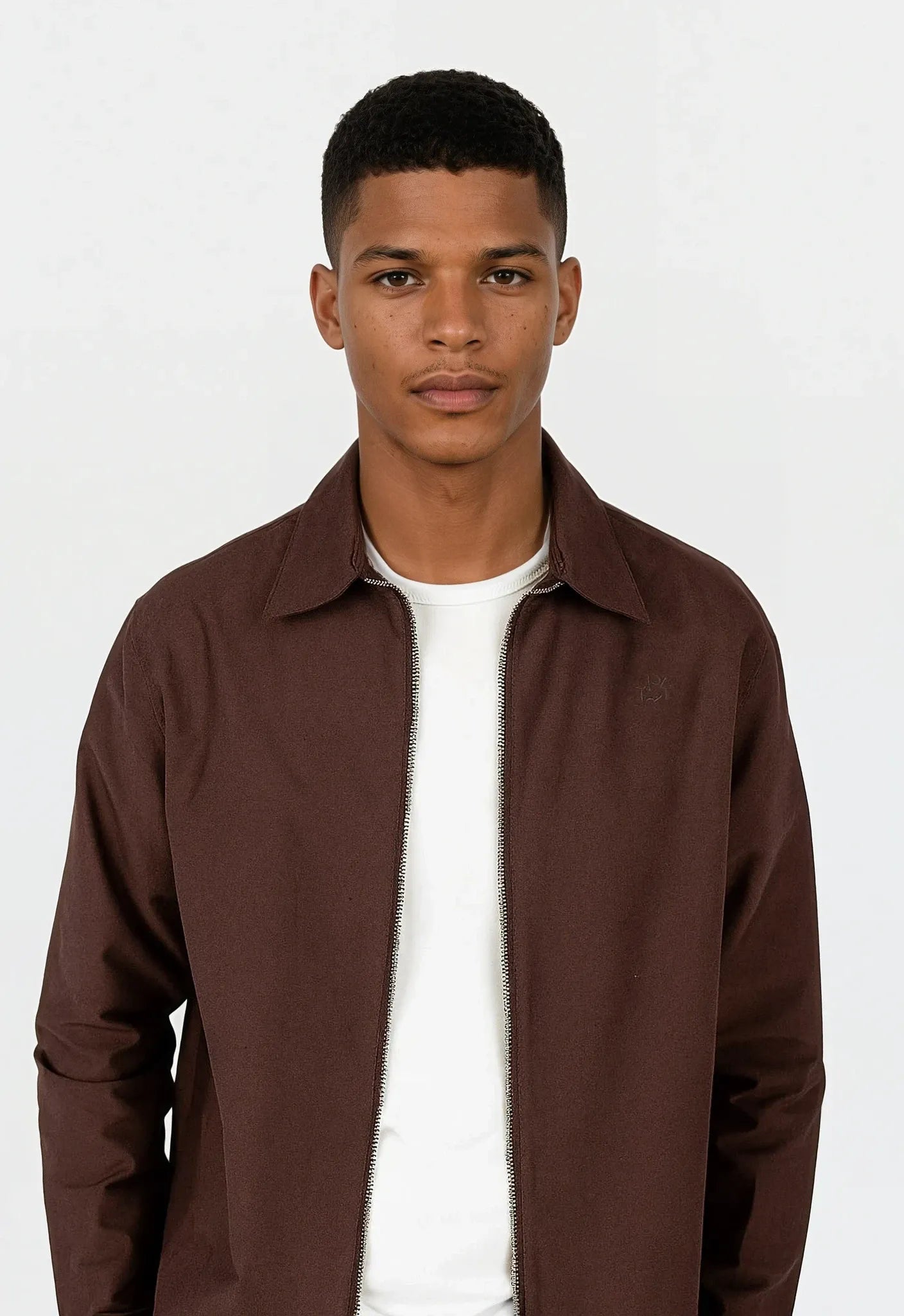 Aden oxford zip - Dark Brown