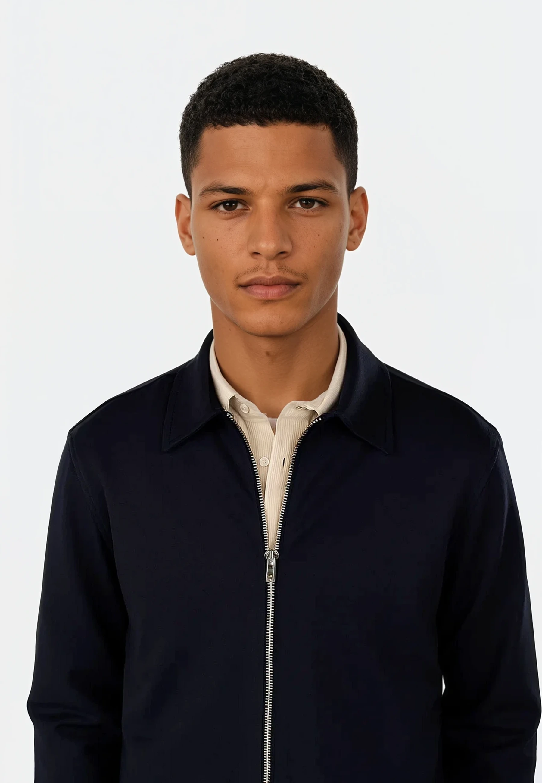 Aden superior stretch overshirt - Navy
