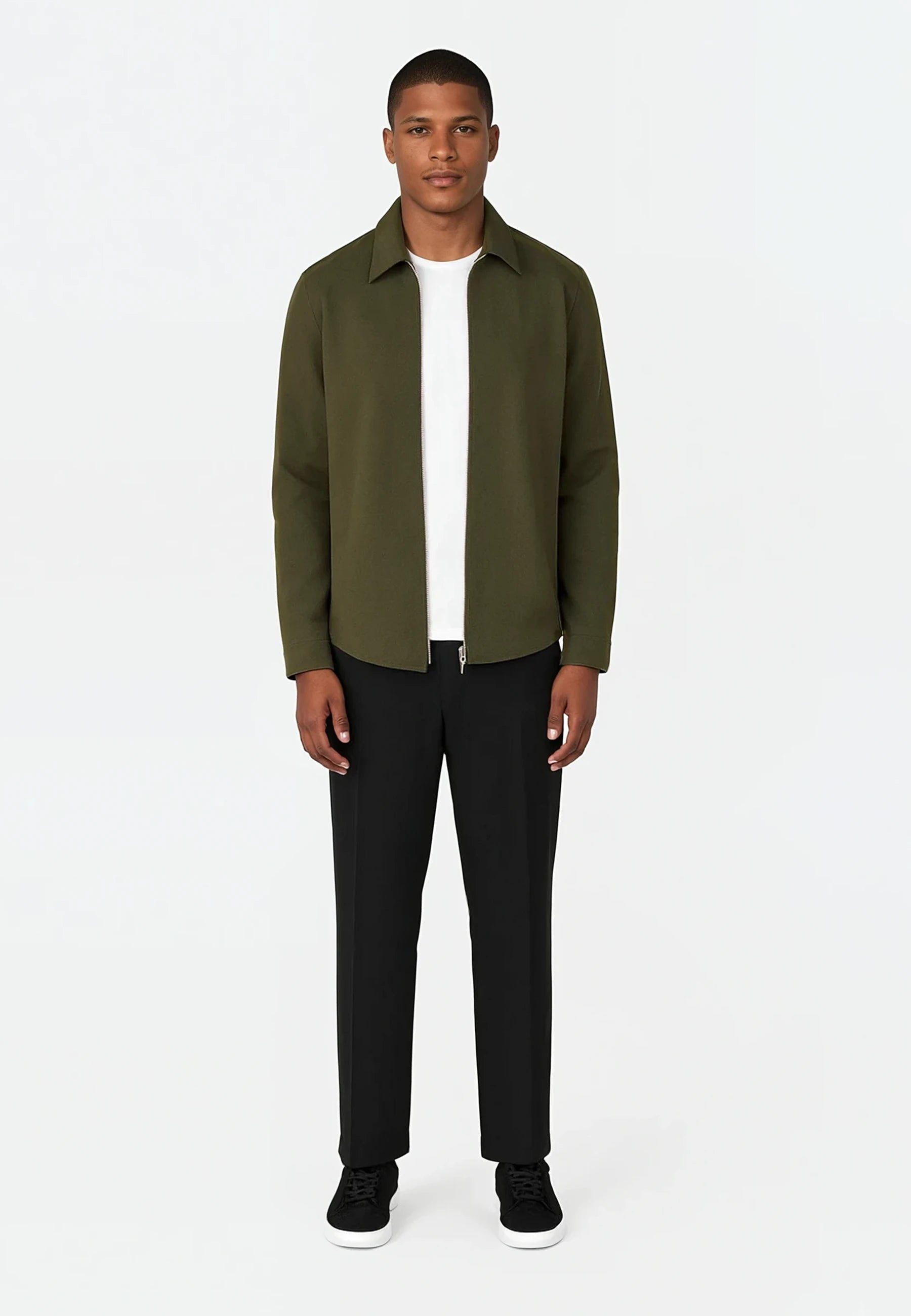 Aden superior strech overshirt - Green