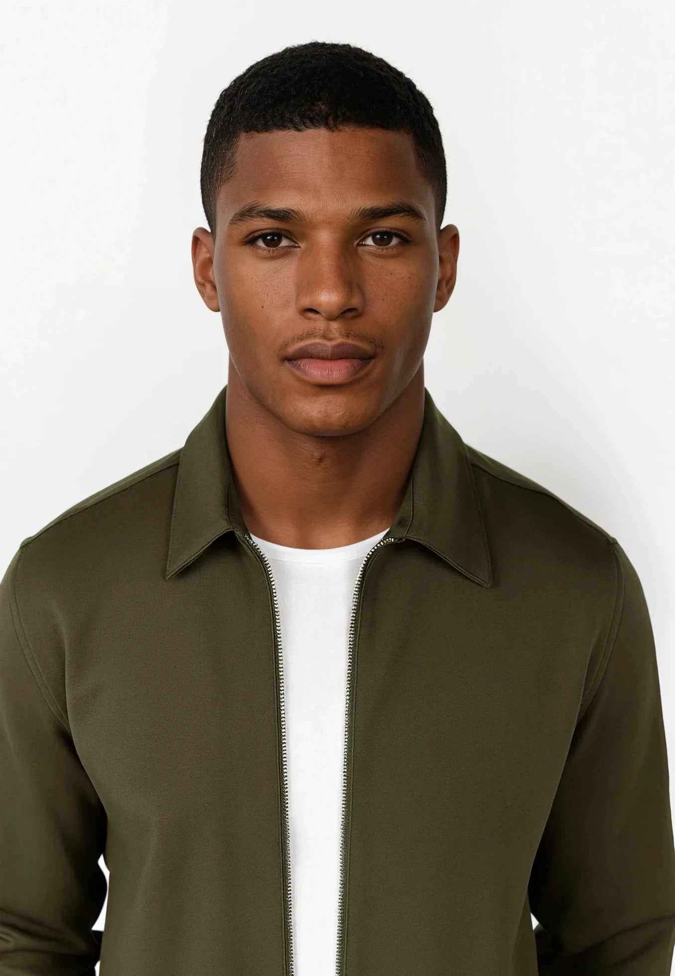 Aden superior strech overshirt - Green