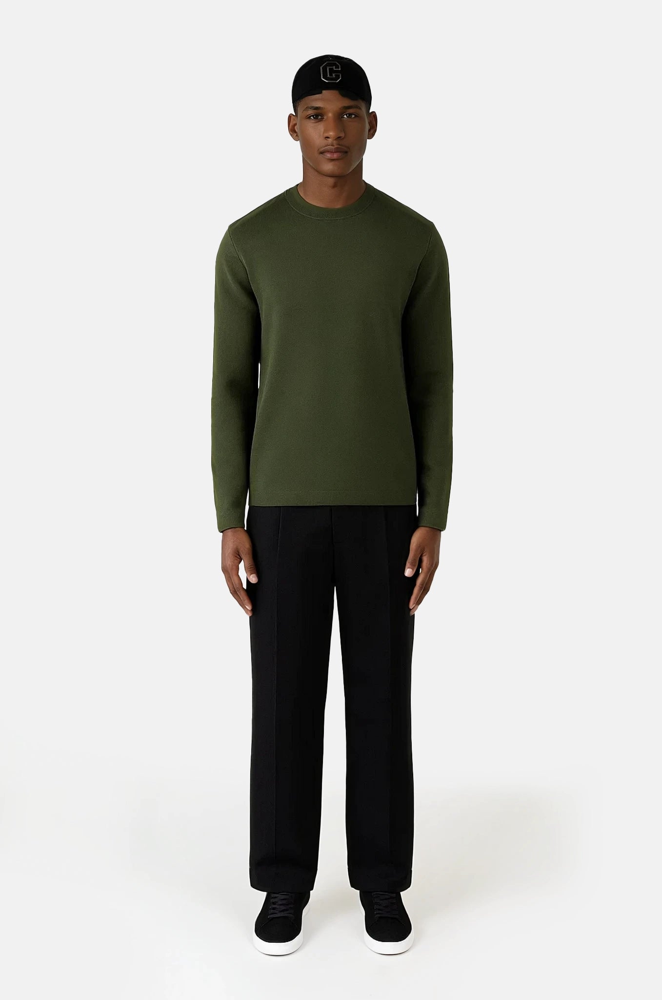 Clark knitted crewneck - Green