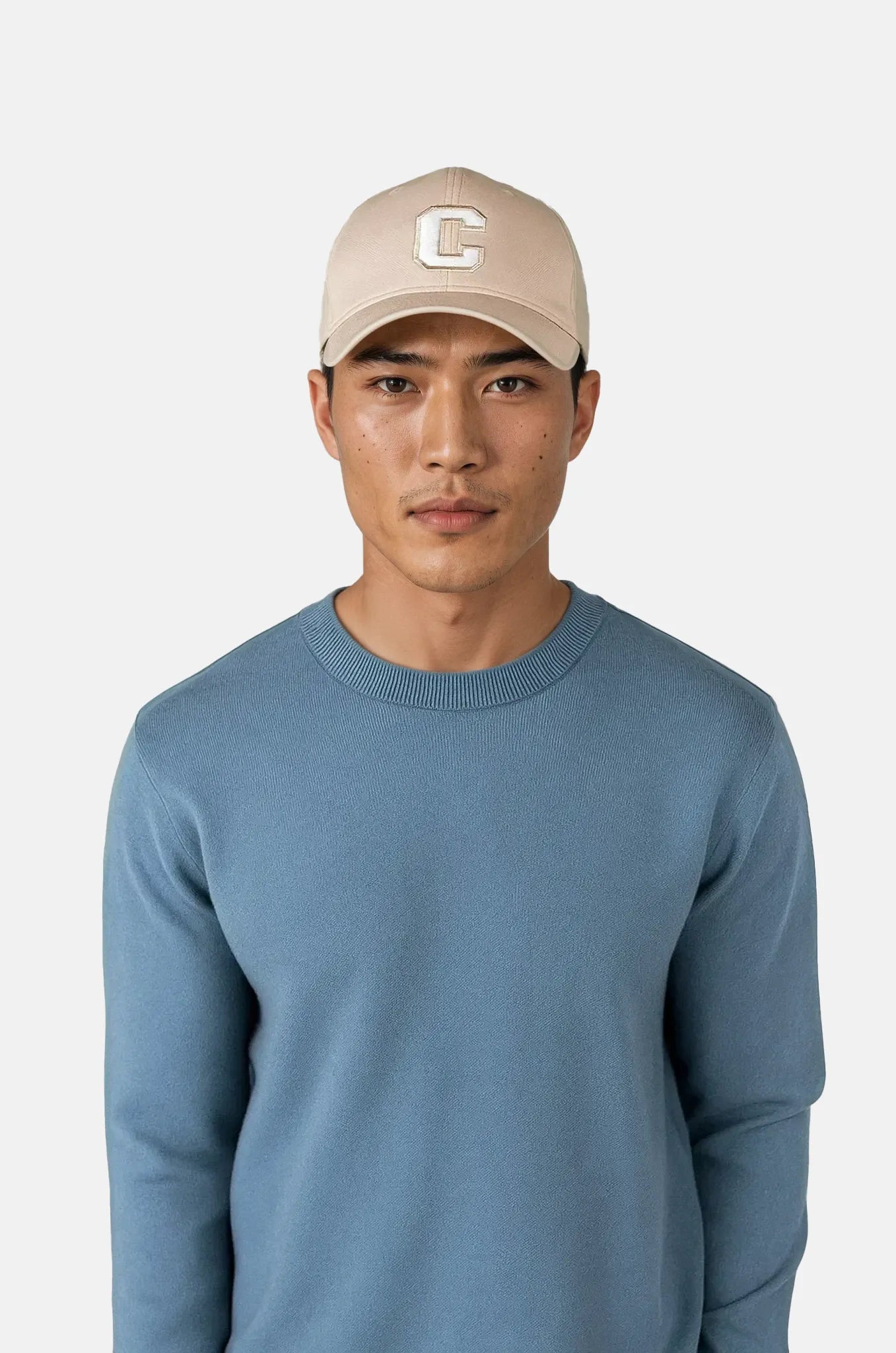Clark knitted crewneck - Blue