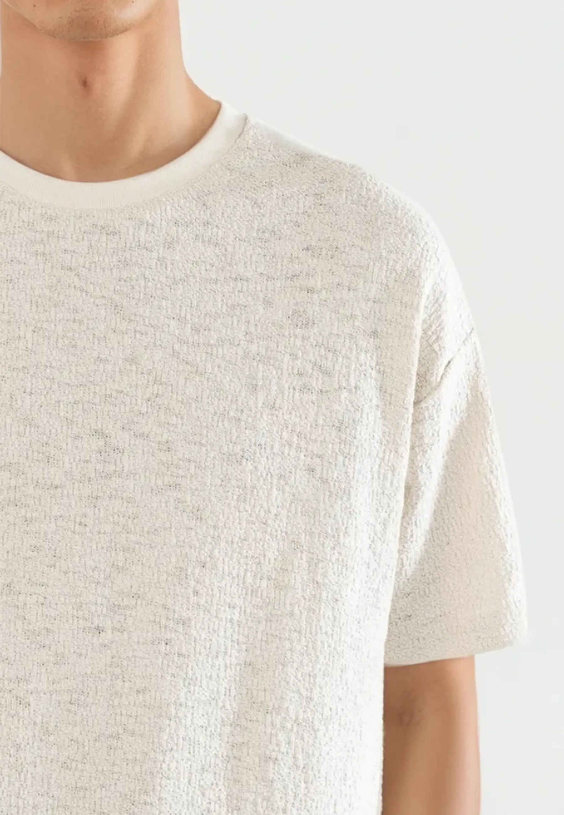 Franklin boucle t-shirt - Beige