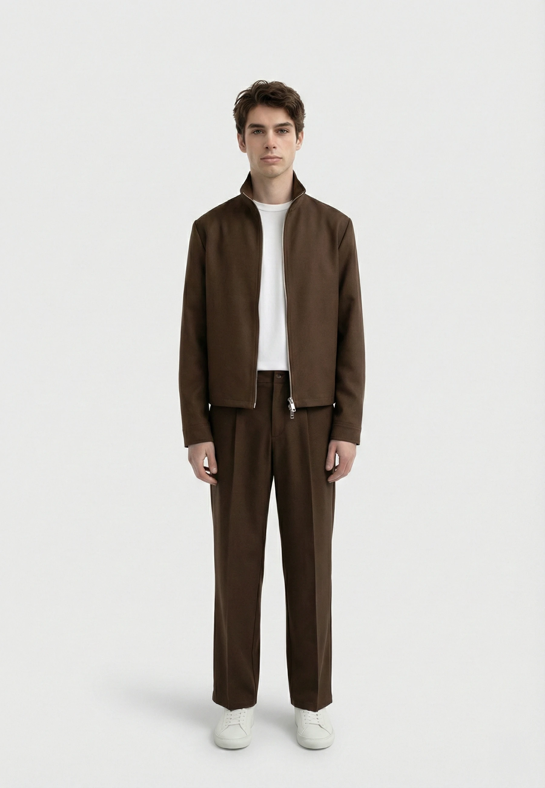 Ethan Heavy Relaxed Fit trousers - Brown