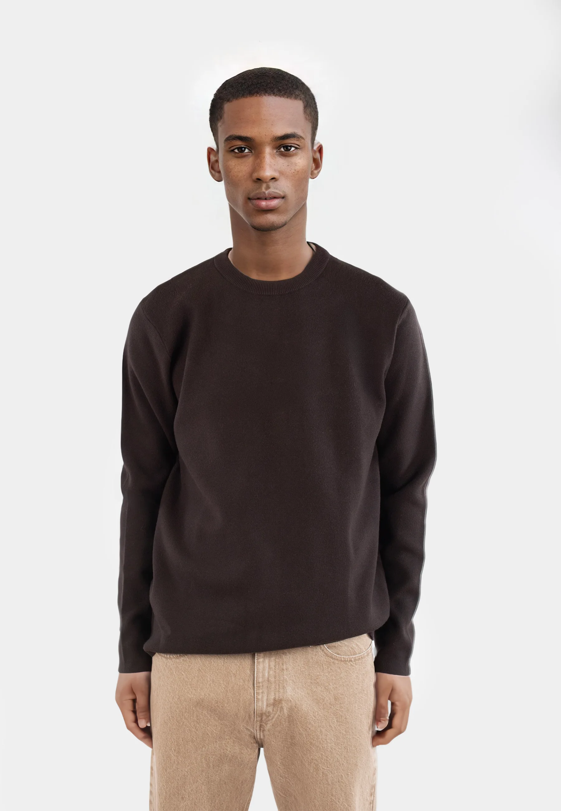 Clark knitted crewneck- Java
