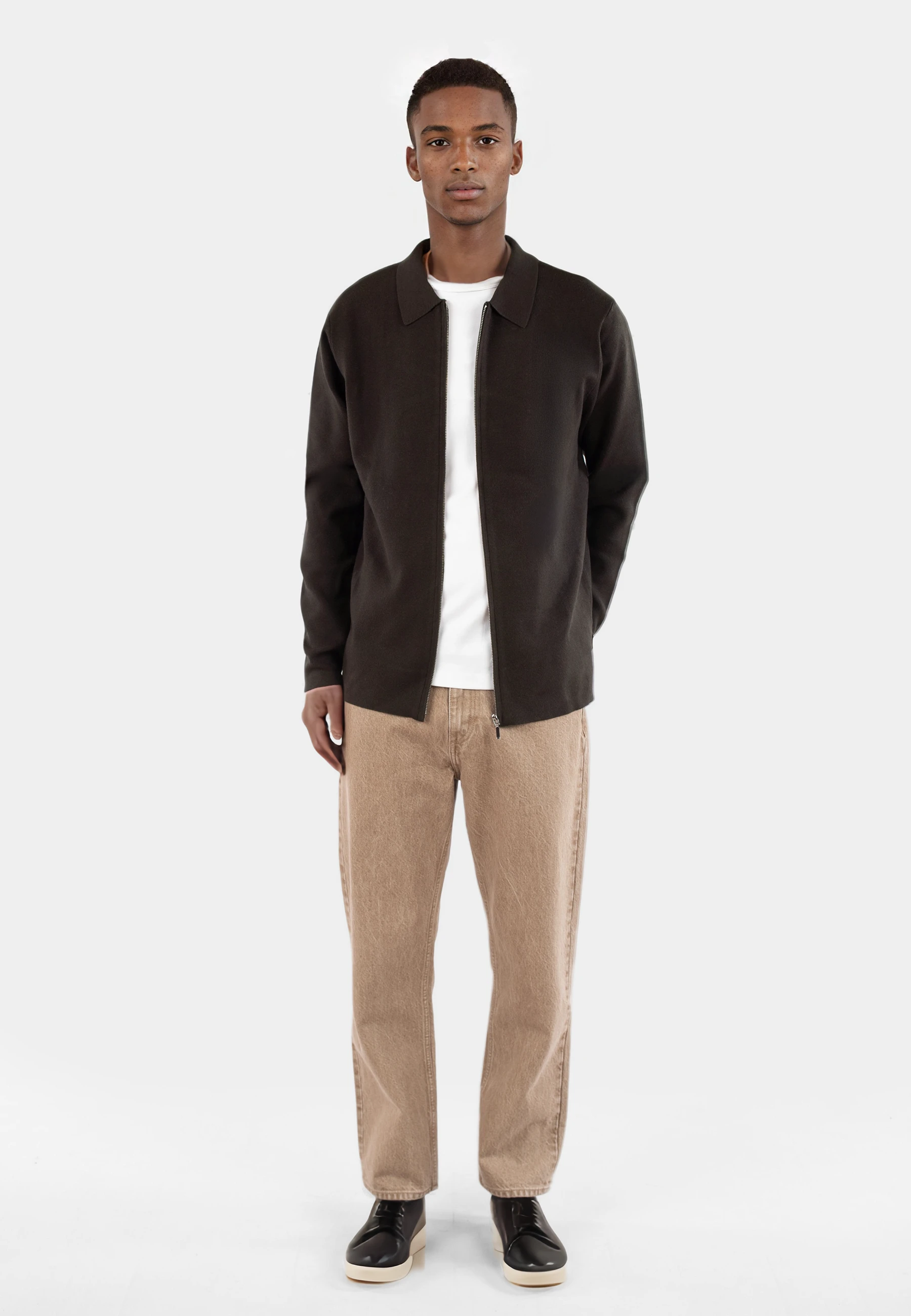 Colby knitted full zip - Java