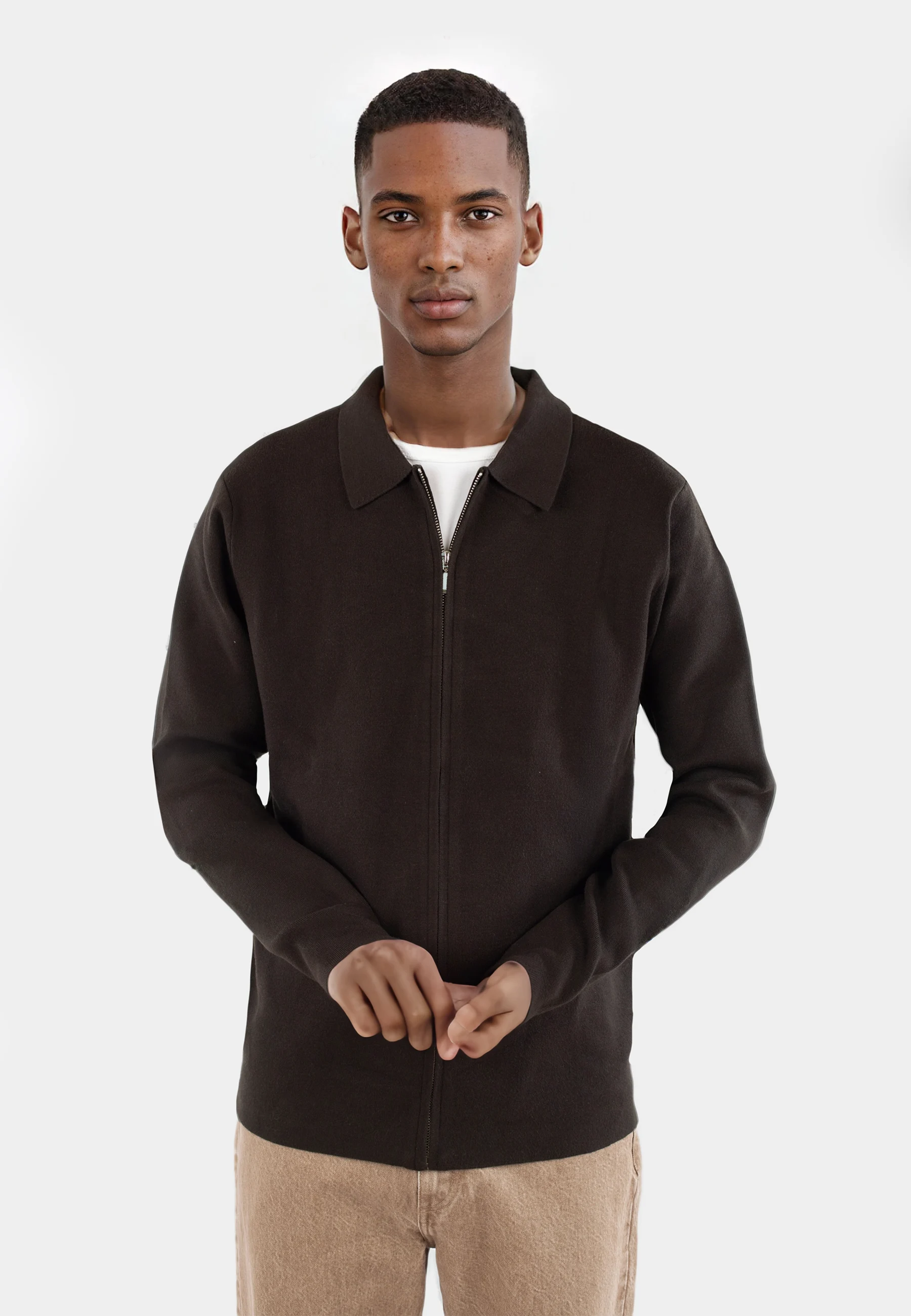 Colby knitted full zip - Java