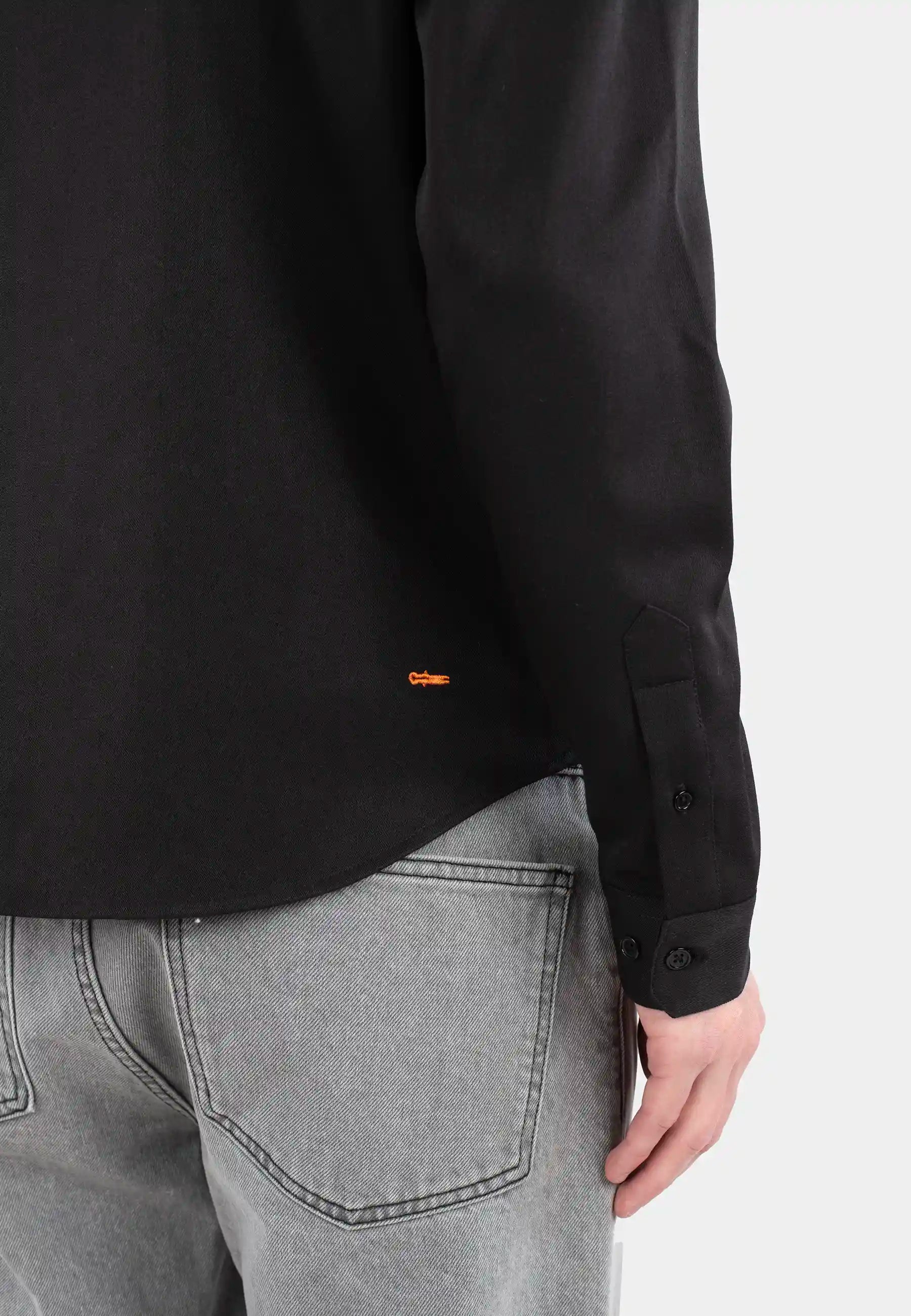 Redy viscose blend shirt - Black