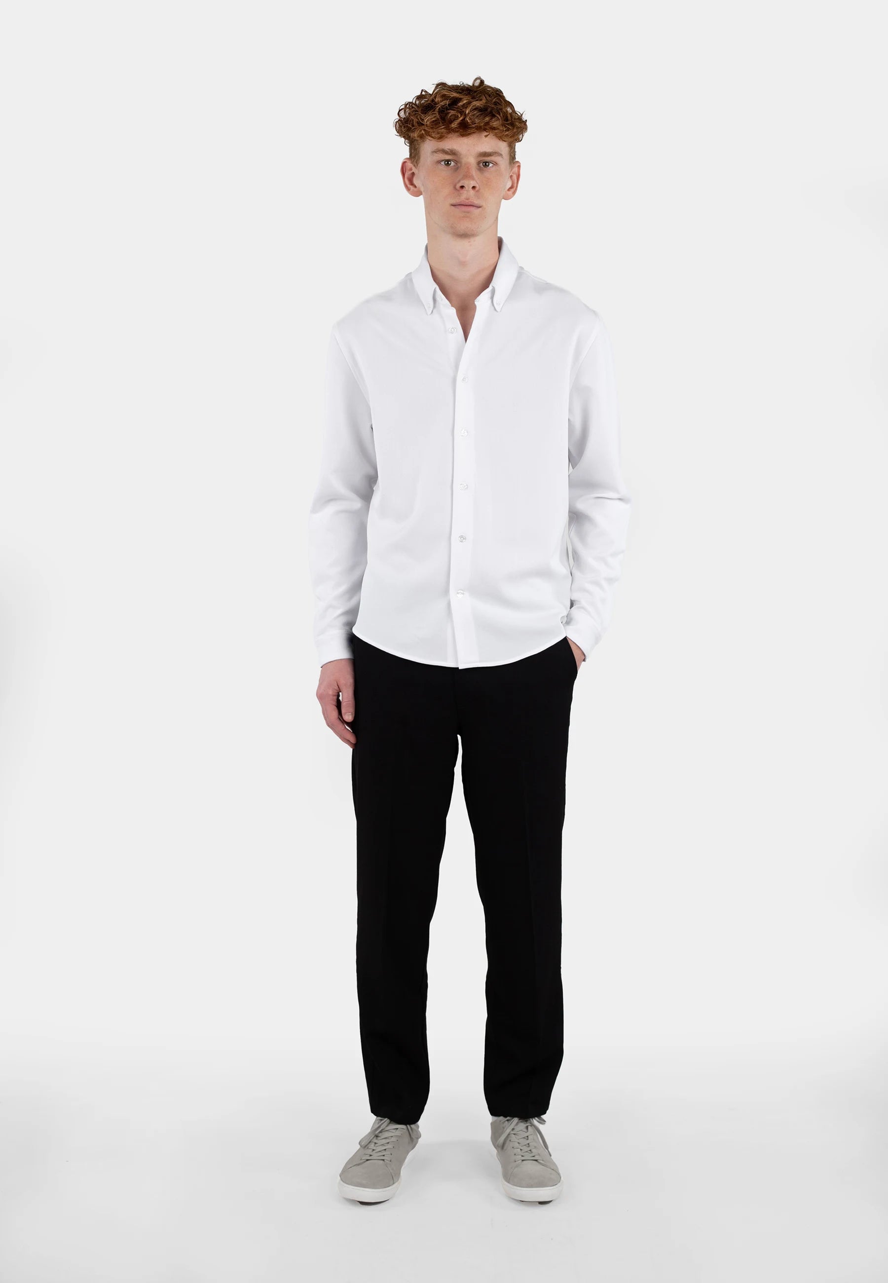 Redy viscose blend shirt - White