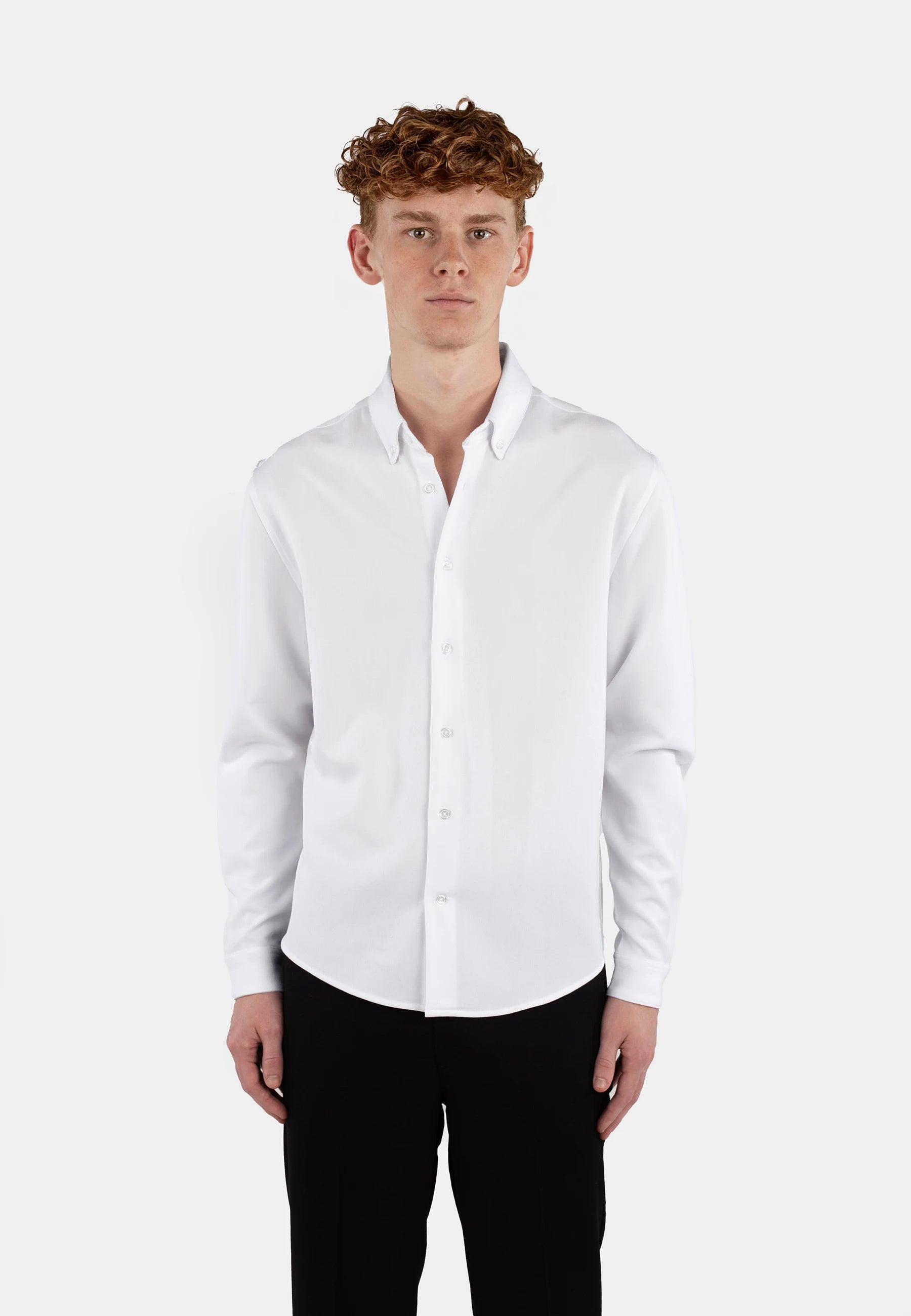 Redy viscose blend shirt - White