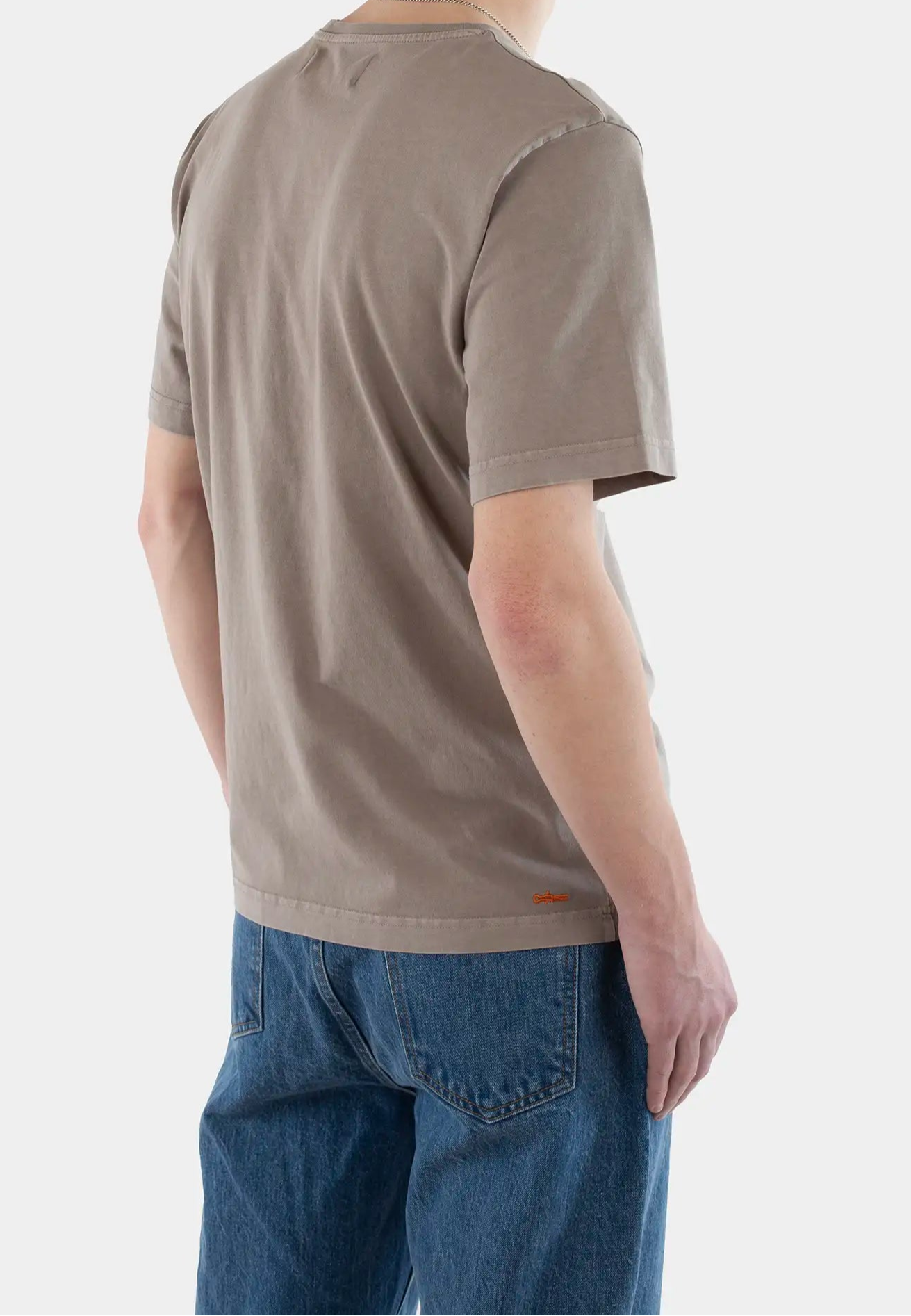Gene ellipse washed t-shirt - Satelite grey