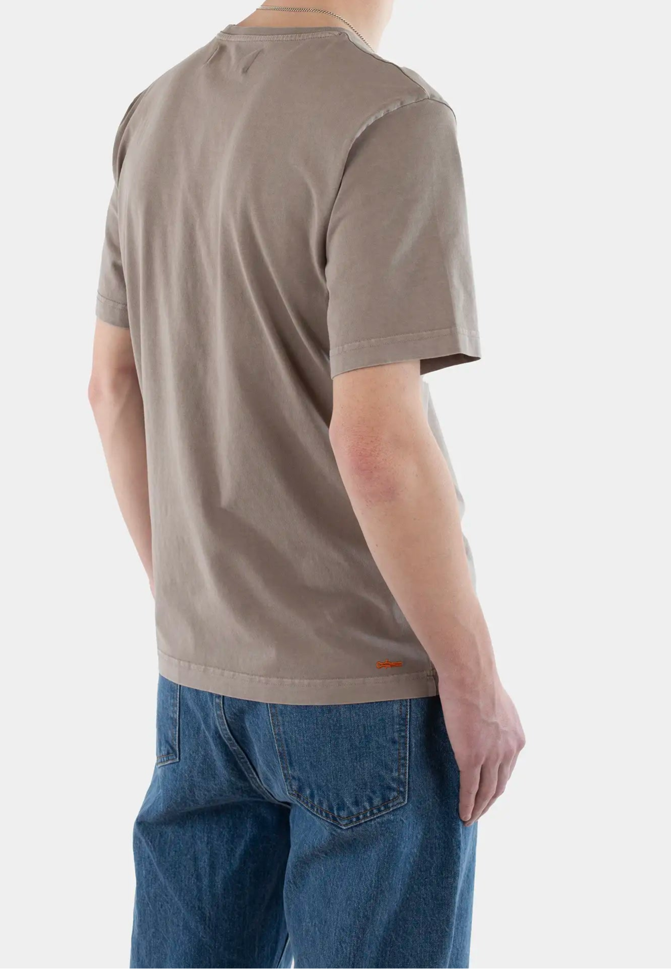 Tyler washed t-shirt - Satelite grey