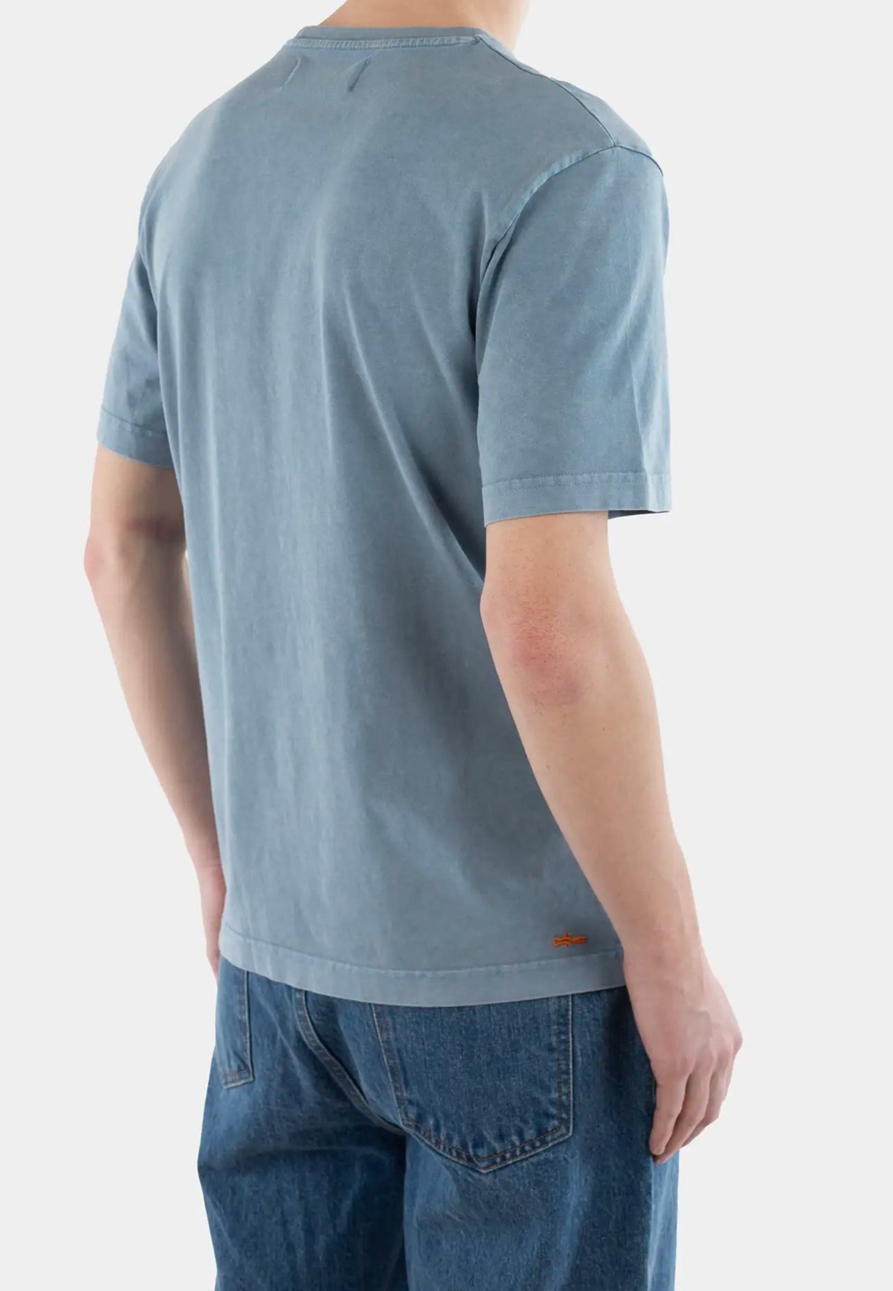 Tyler tvättad t-shirt - blå