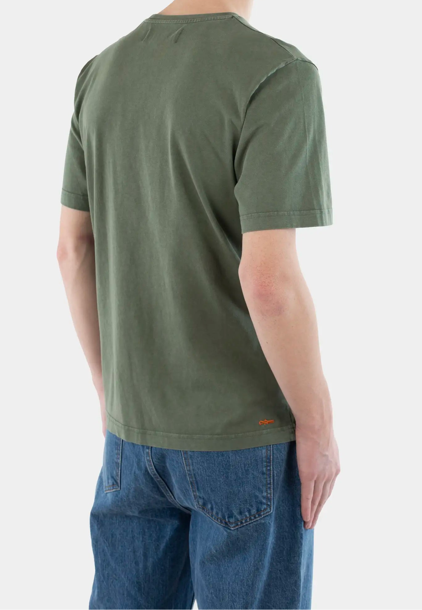 Gene ellipse washed t-shirt - Duffel bag green