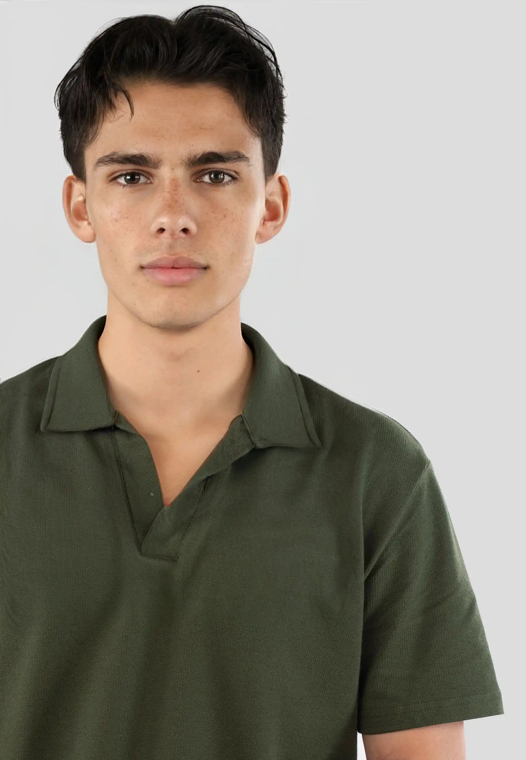 Nelson polo pique shirt - Green