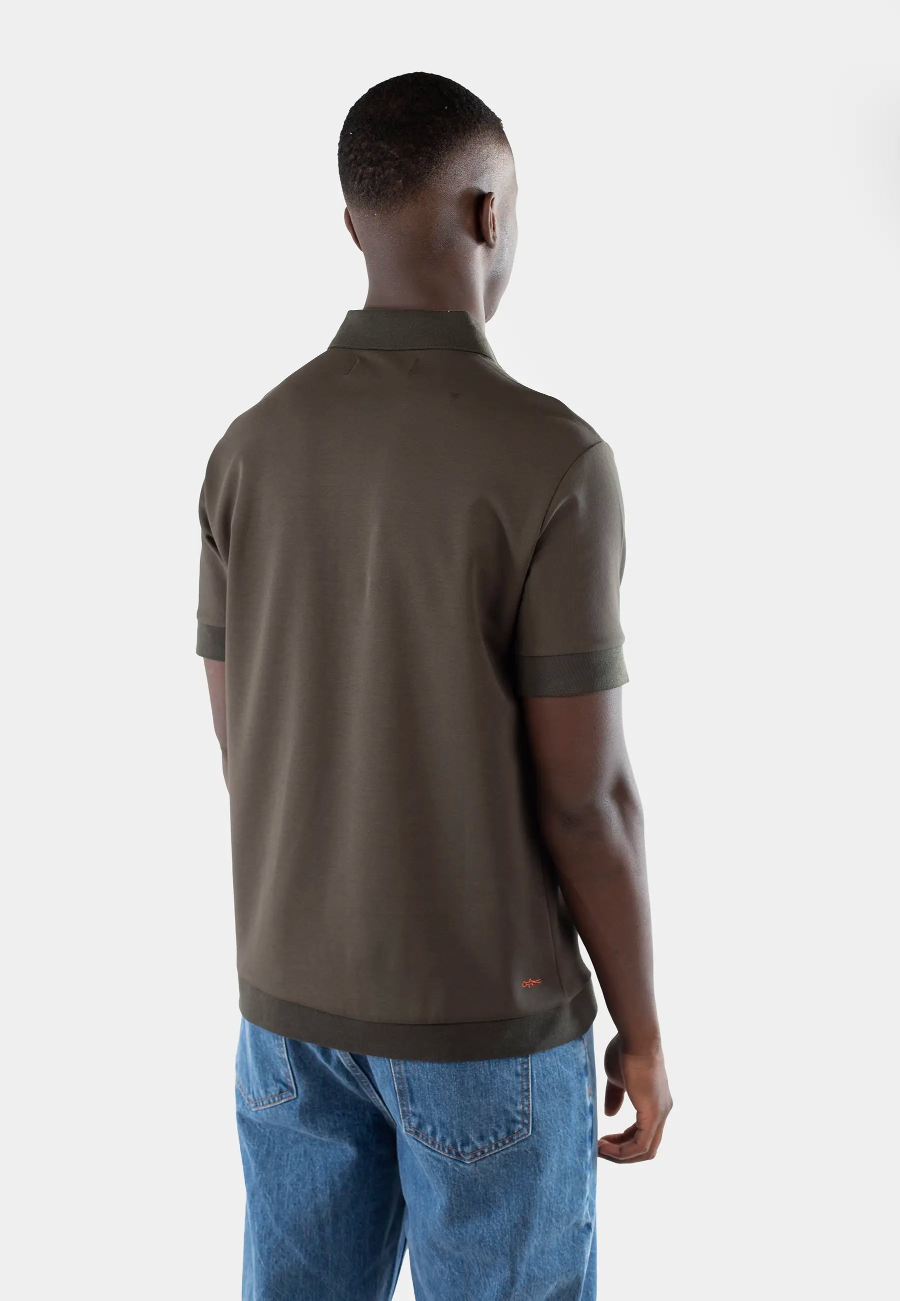 Clay halfzip skjorta - Grön