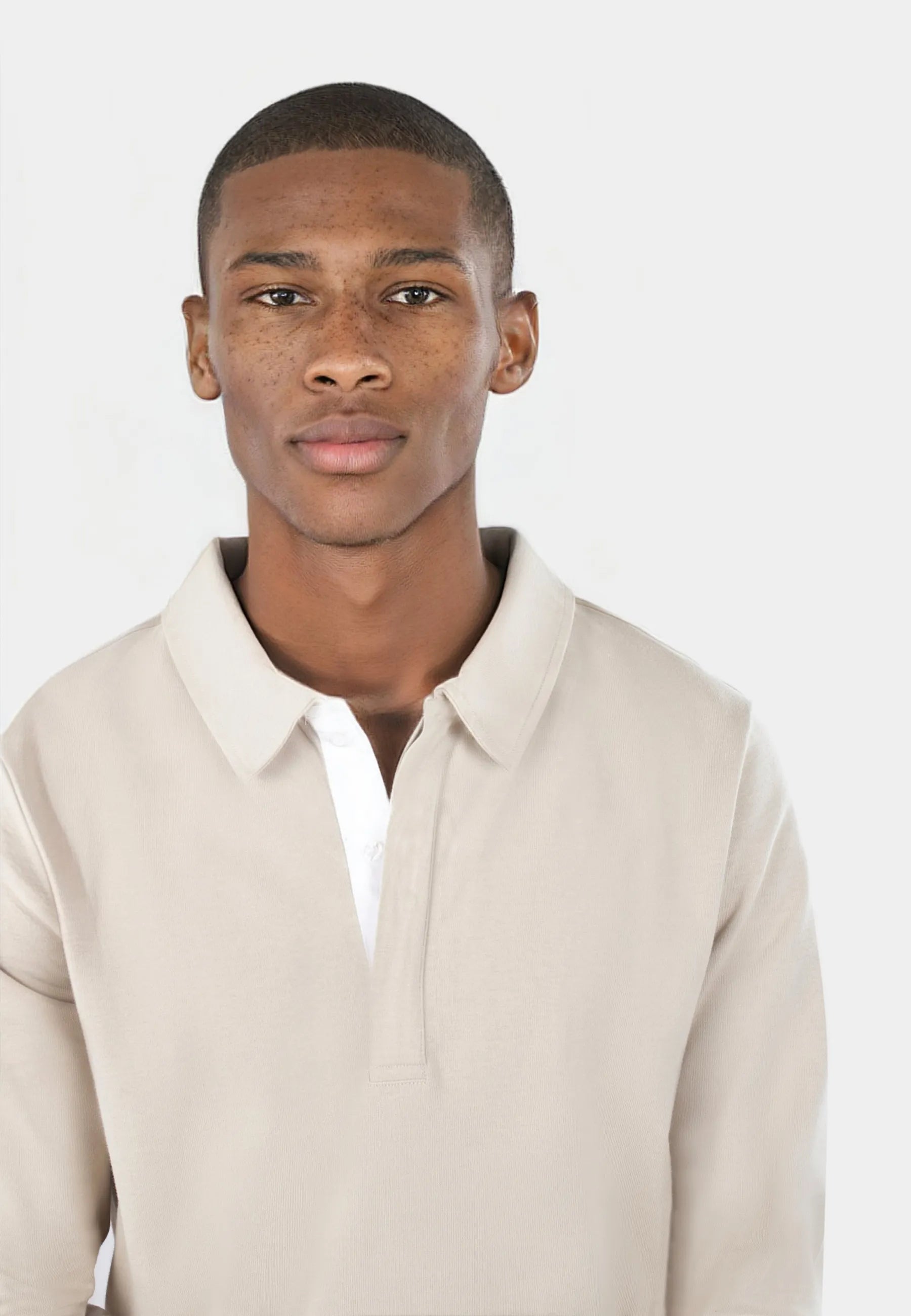 Wesley Rugger Sweater - Sand