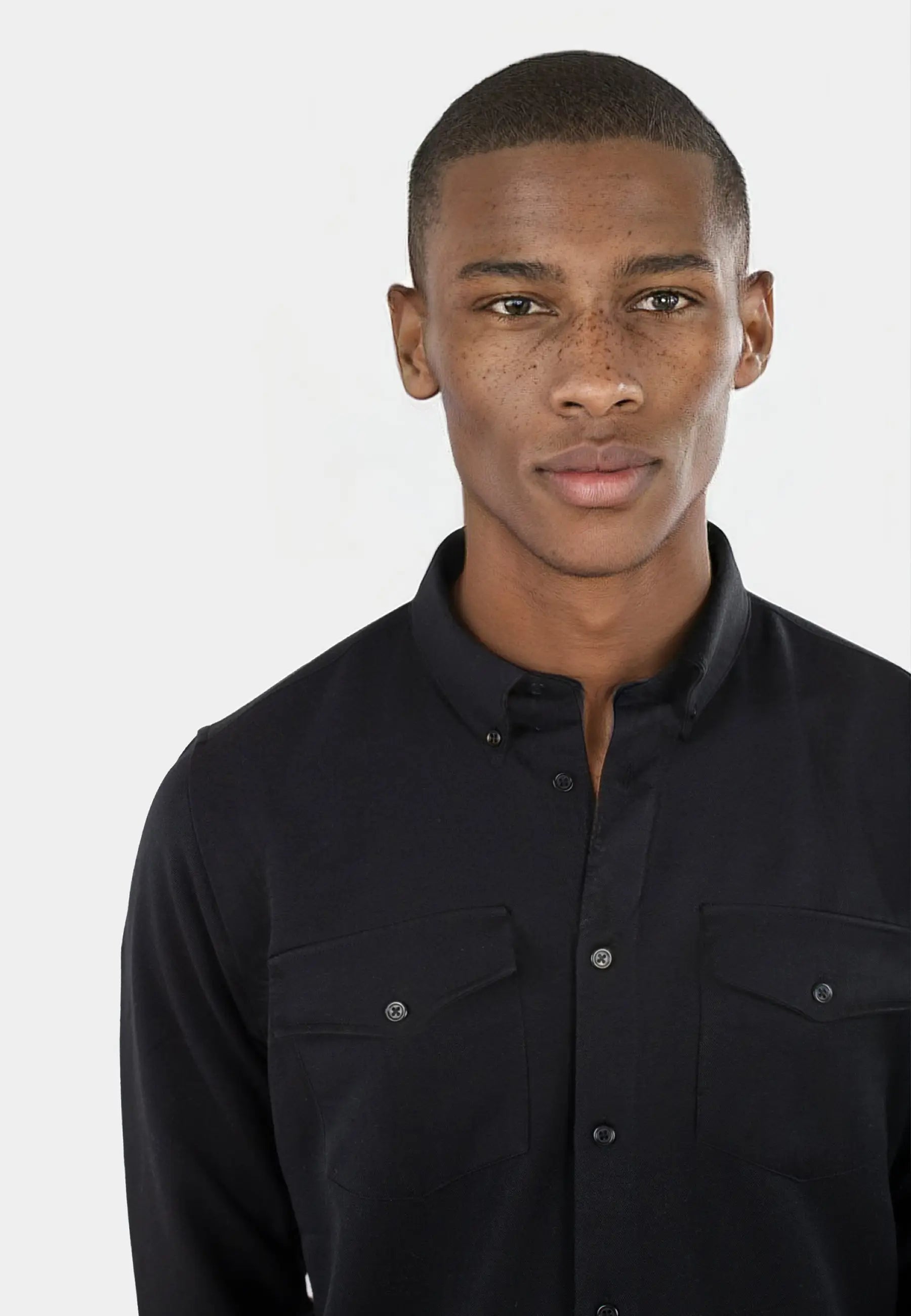 Redy viscose blend shirt - Black