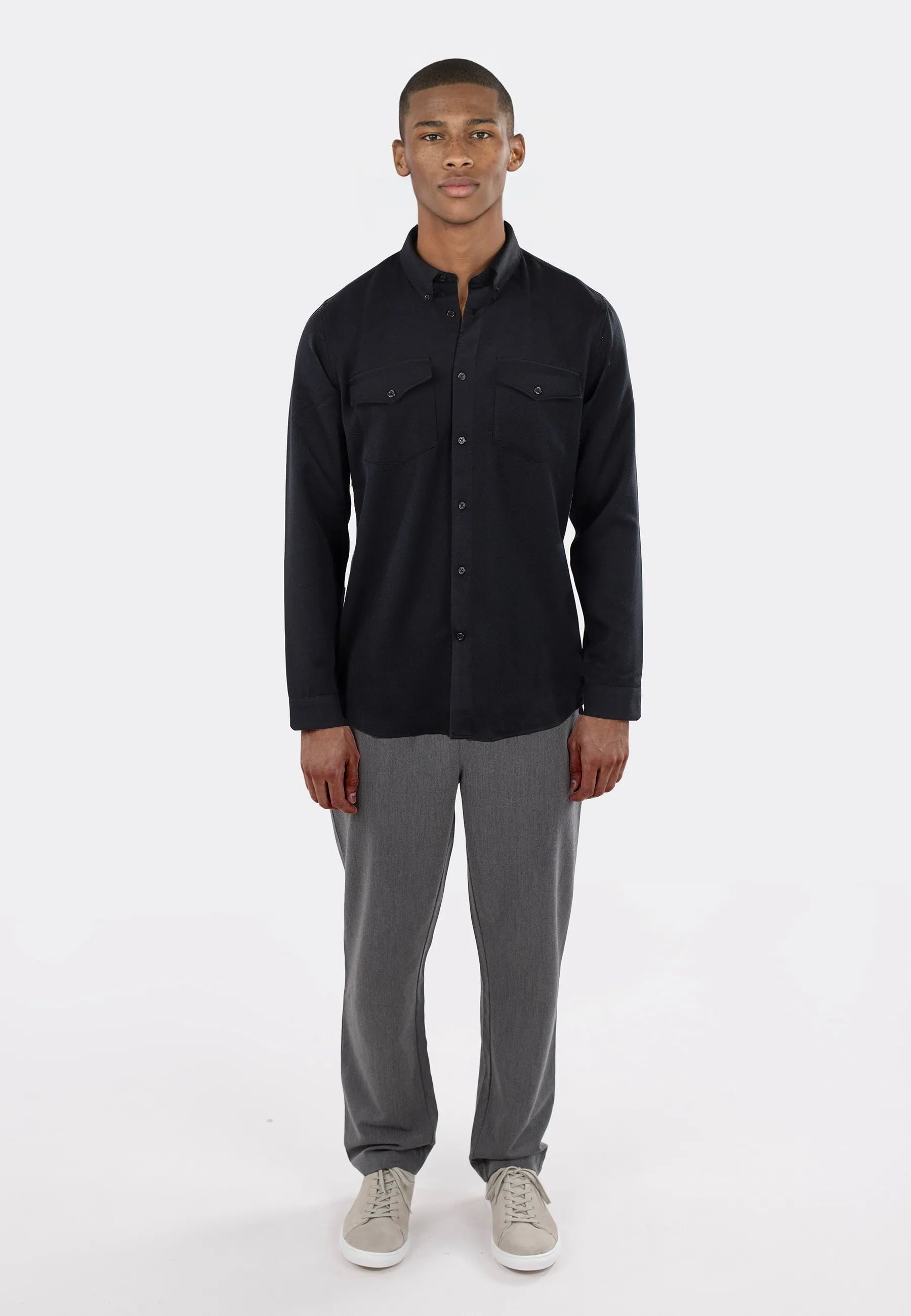 Redy viscose blend shirts - Black