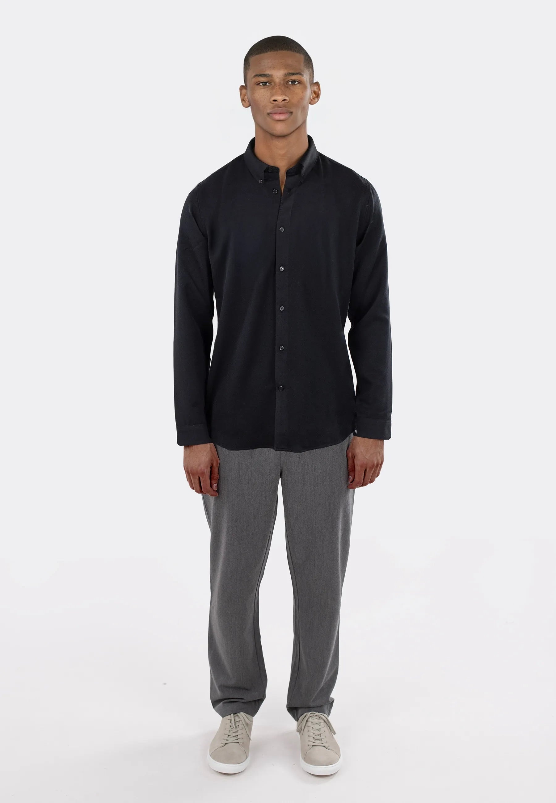 Redy viscose blend shirt - Black