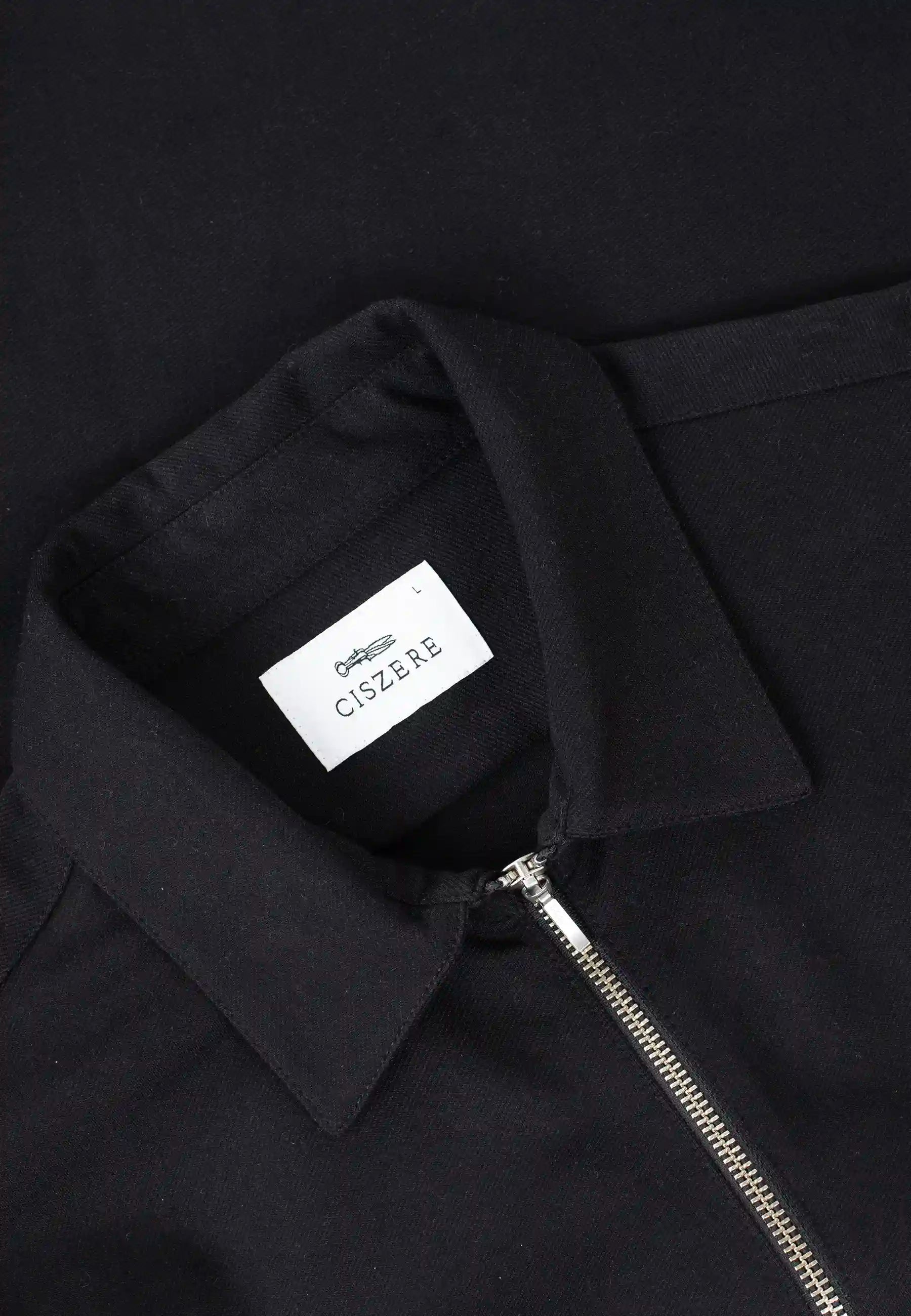 Aden Superior Stretch Overshirt - Black