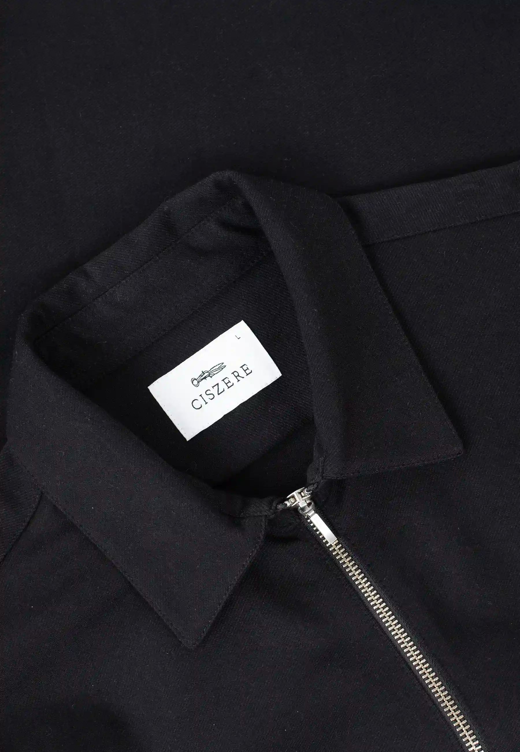 Aden superior stretch overshirt - Svart