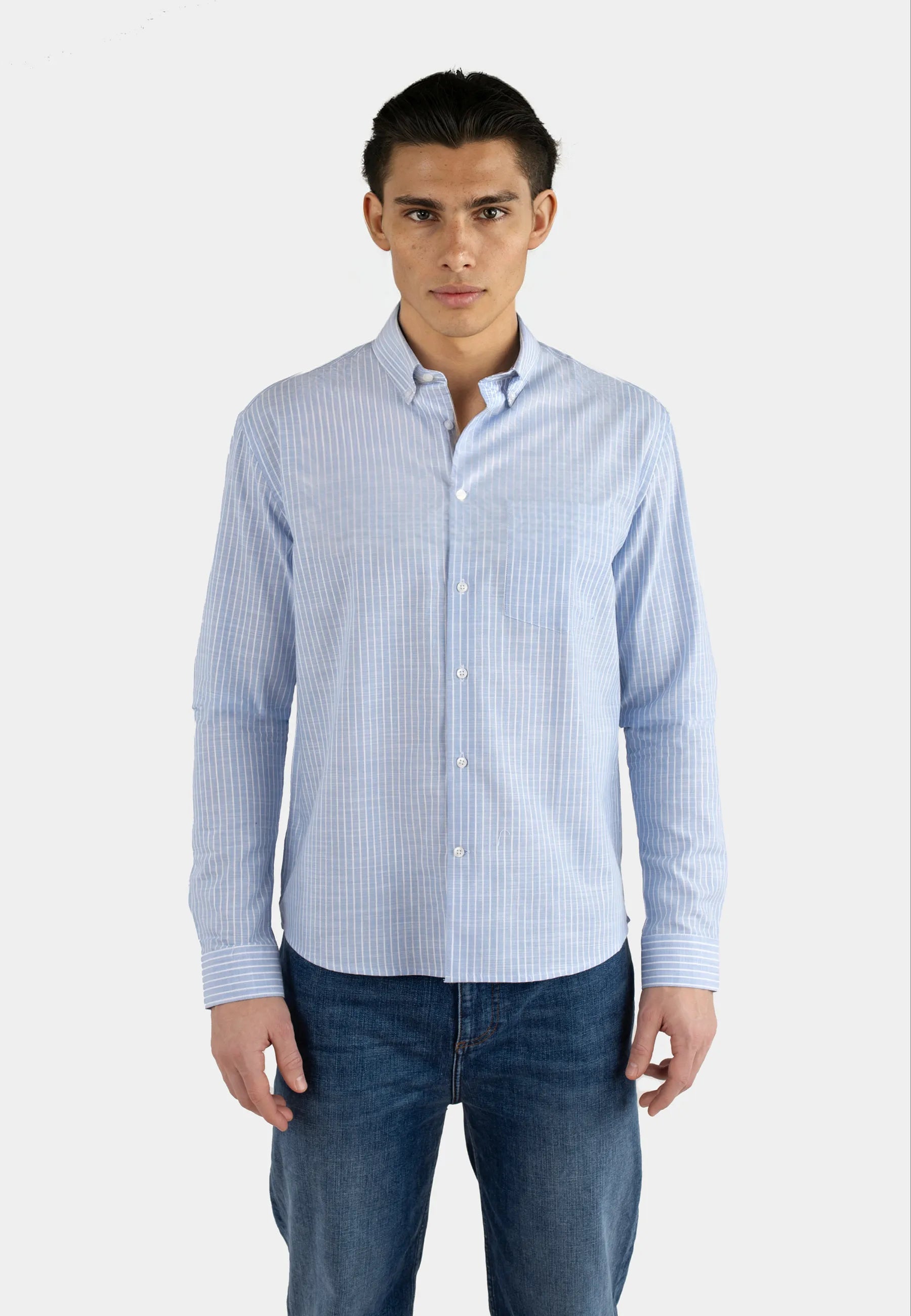 Mika straight shirt - Striped