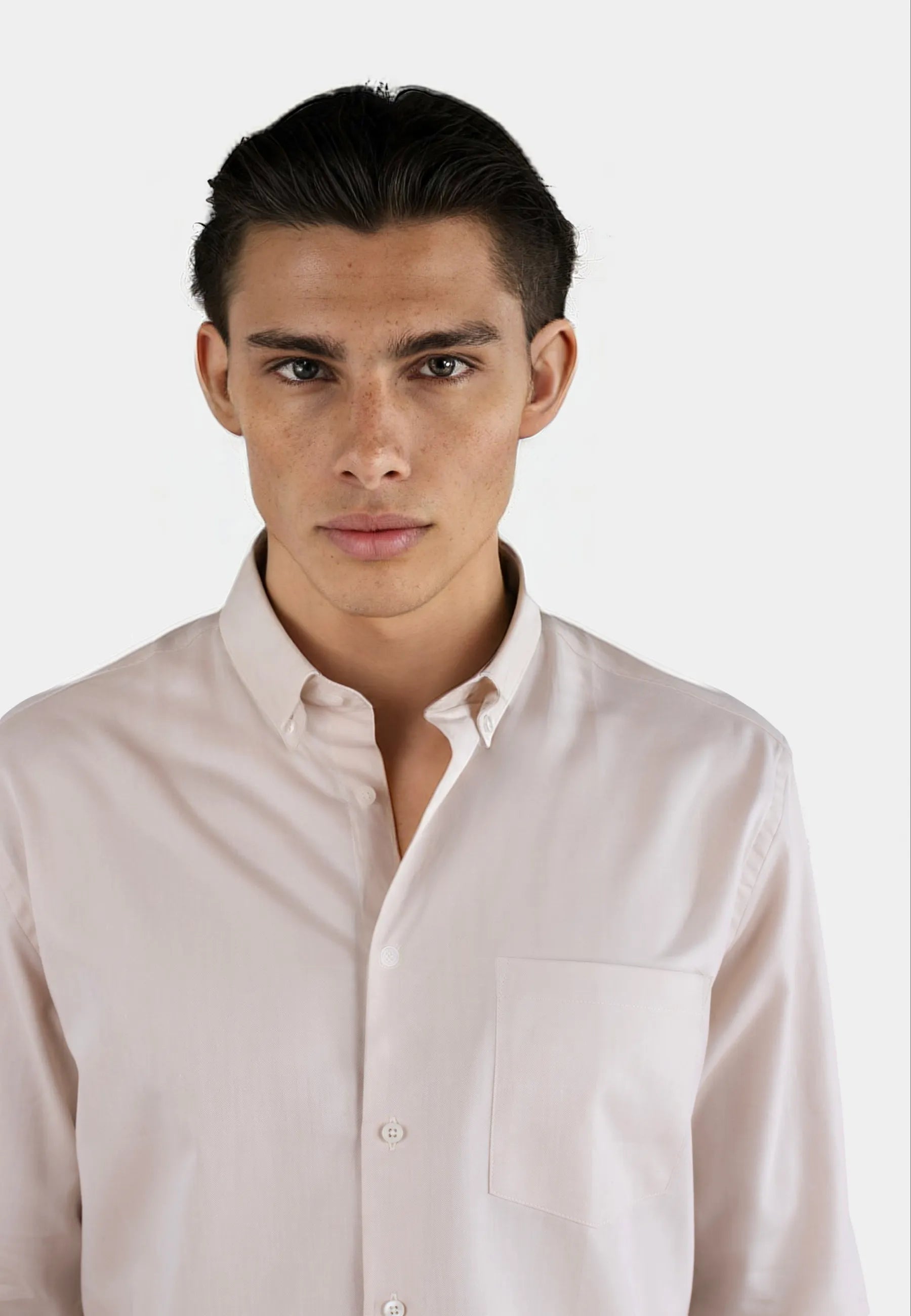 Mika straight shirt - Beige