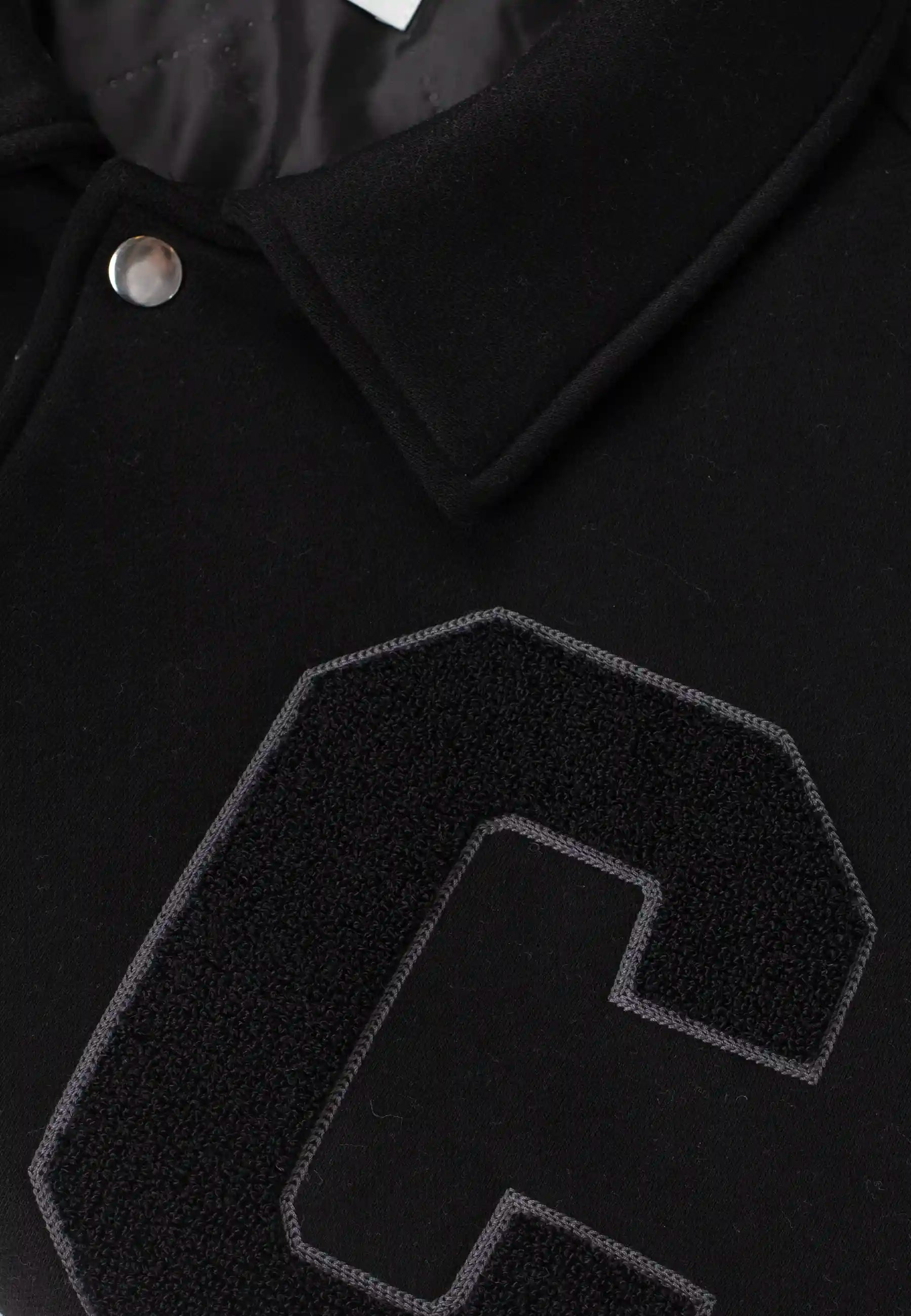 Jason varsity jacket - Dark grey