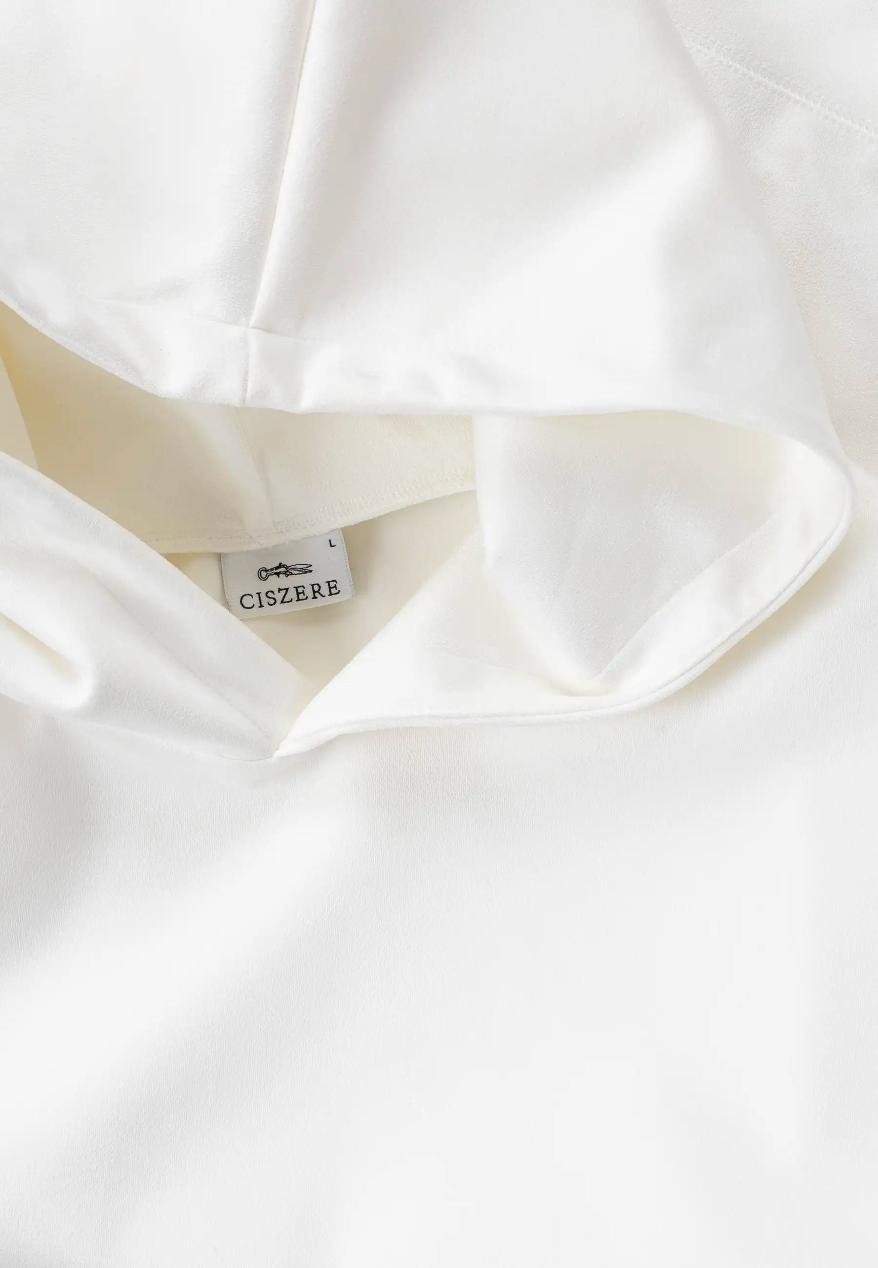 Sami faux suede hoodie - Off white
