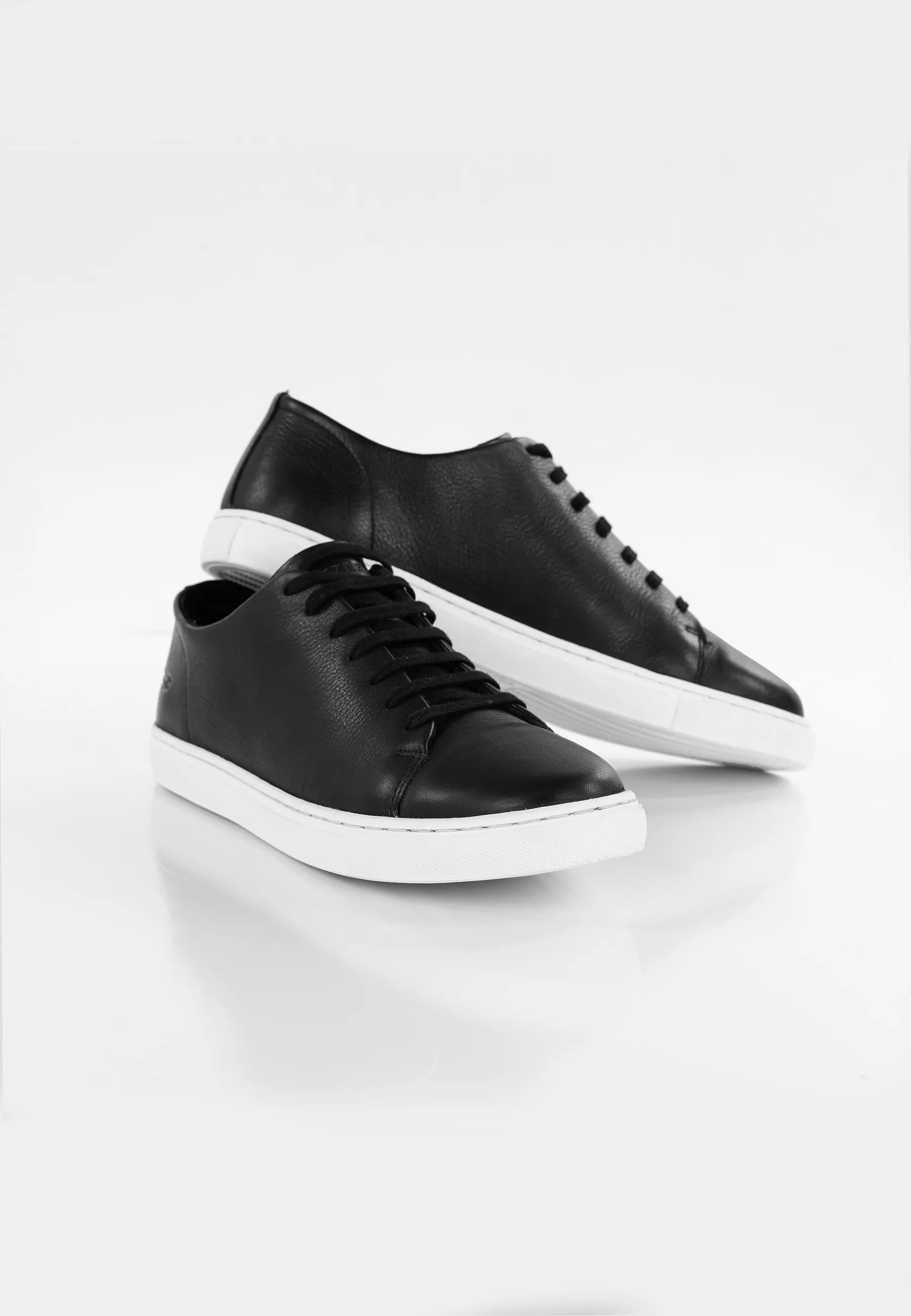 Dale leather sneaker - Black