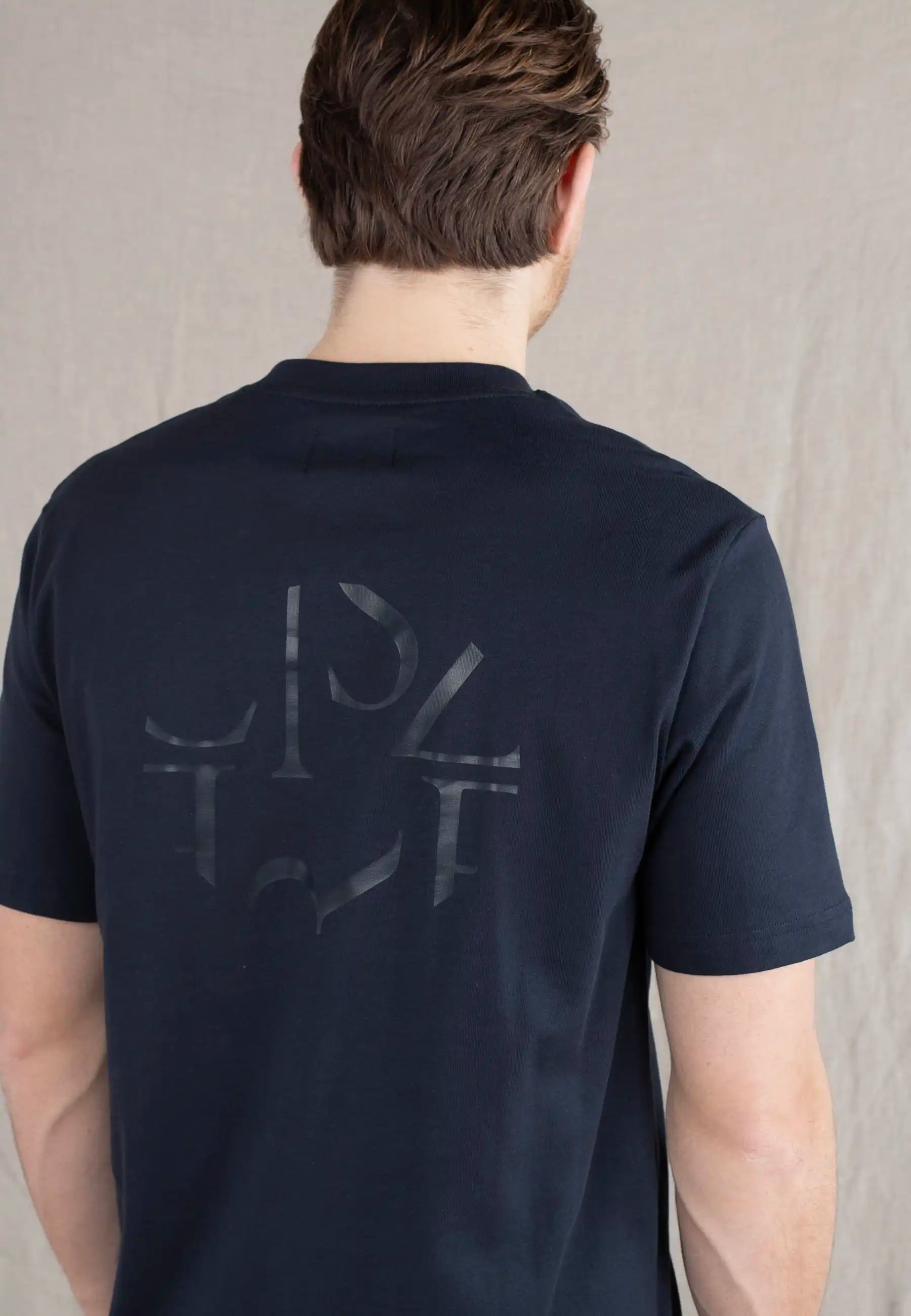 Ellipse: Tee back emblem - Black