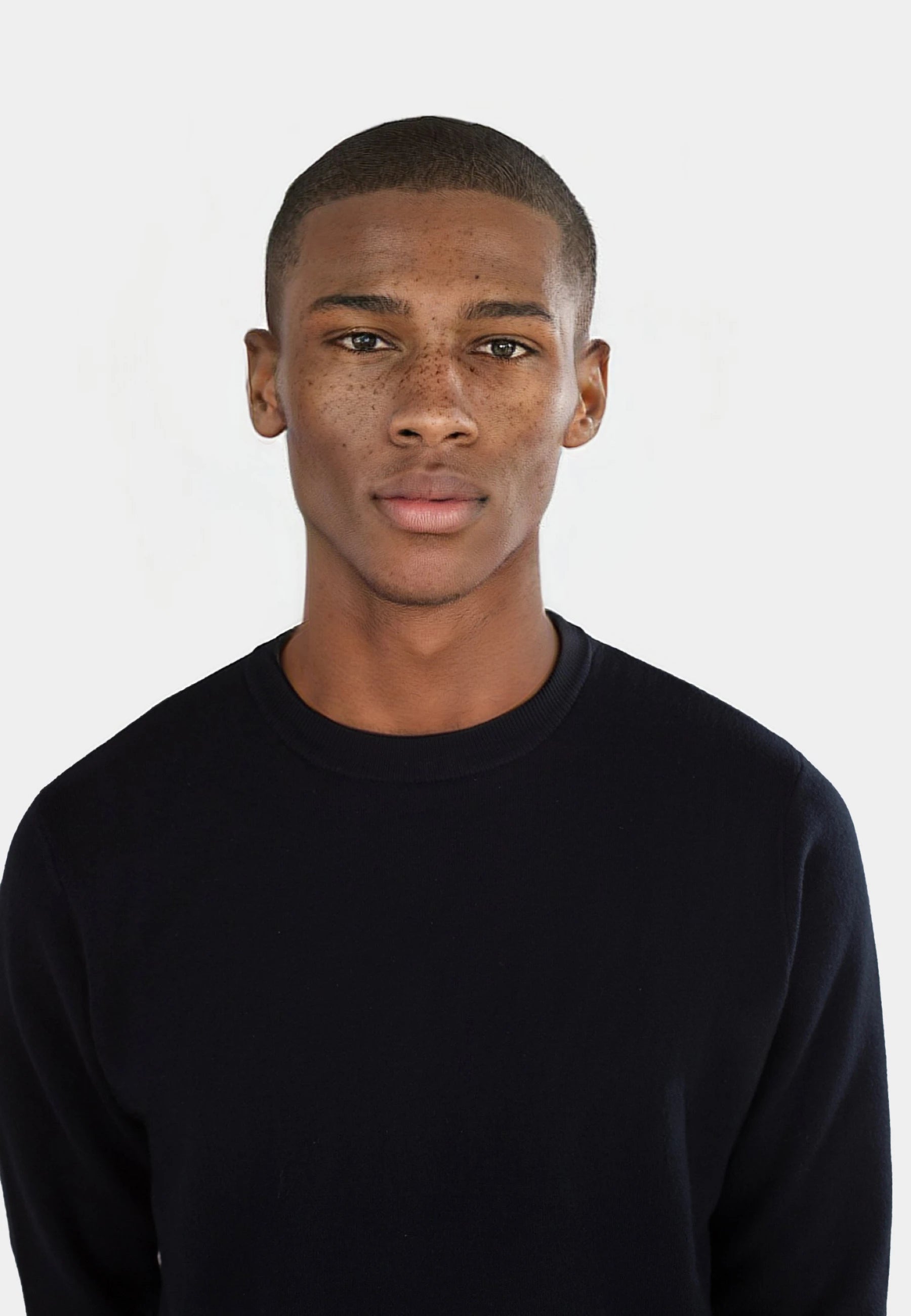 Clark knitted crewneck- Black