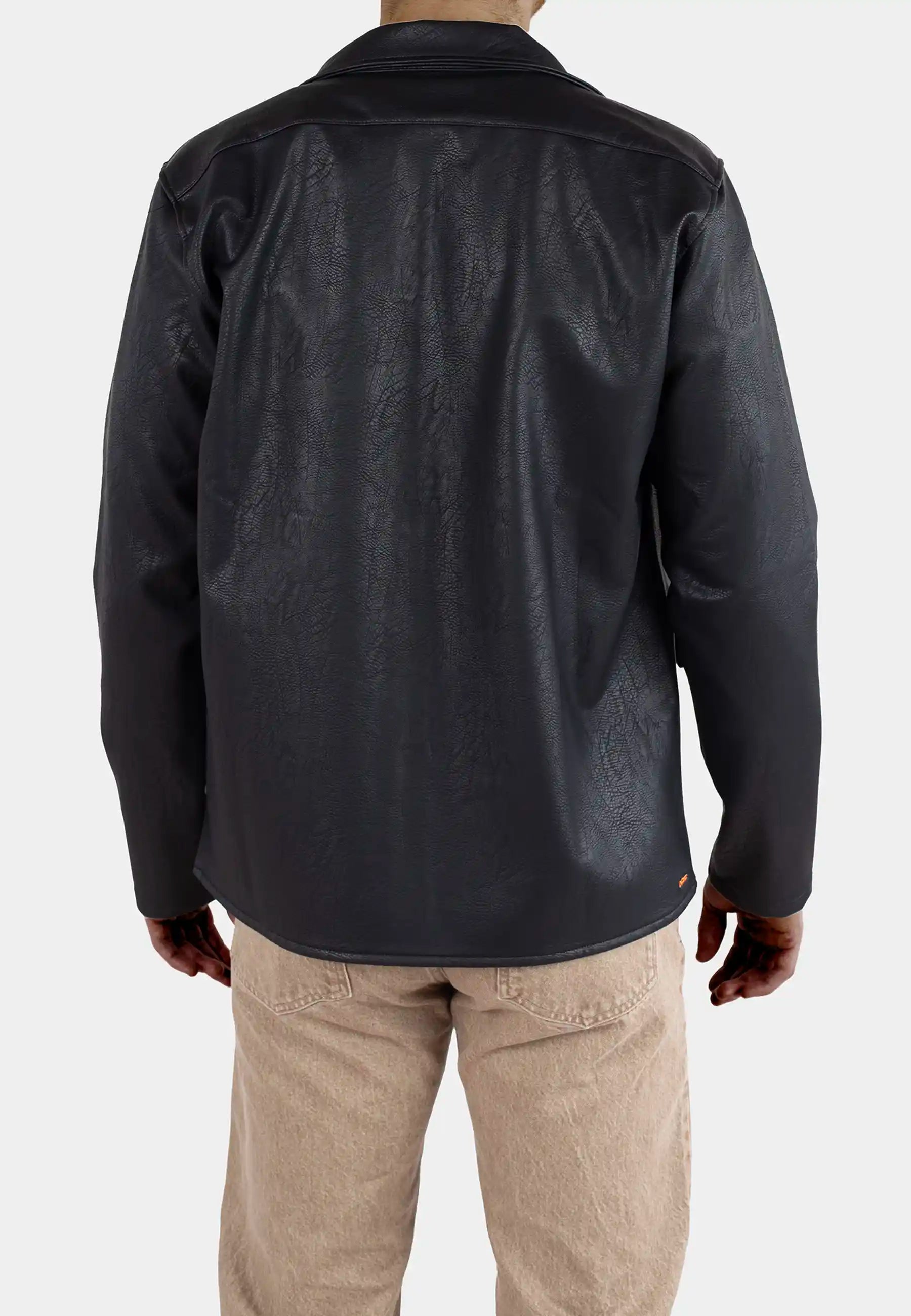 Mel vegan leather jacket - Black