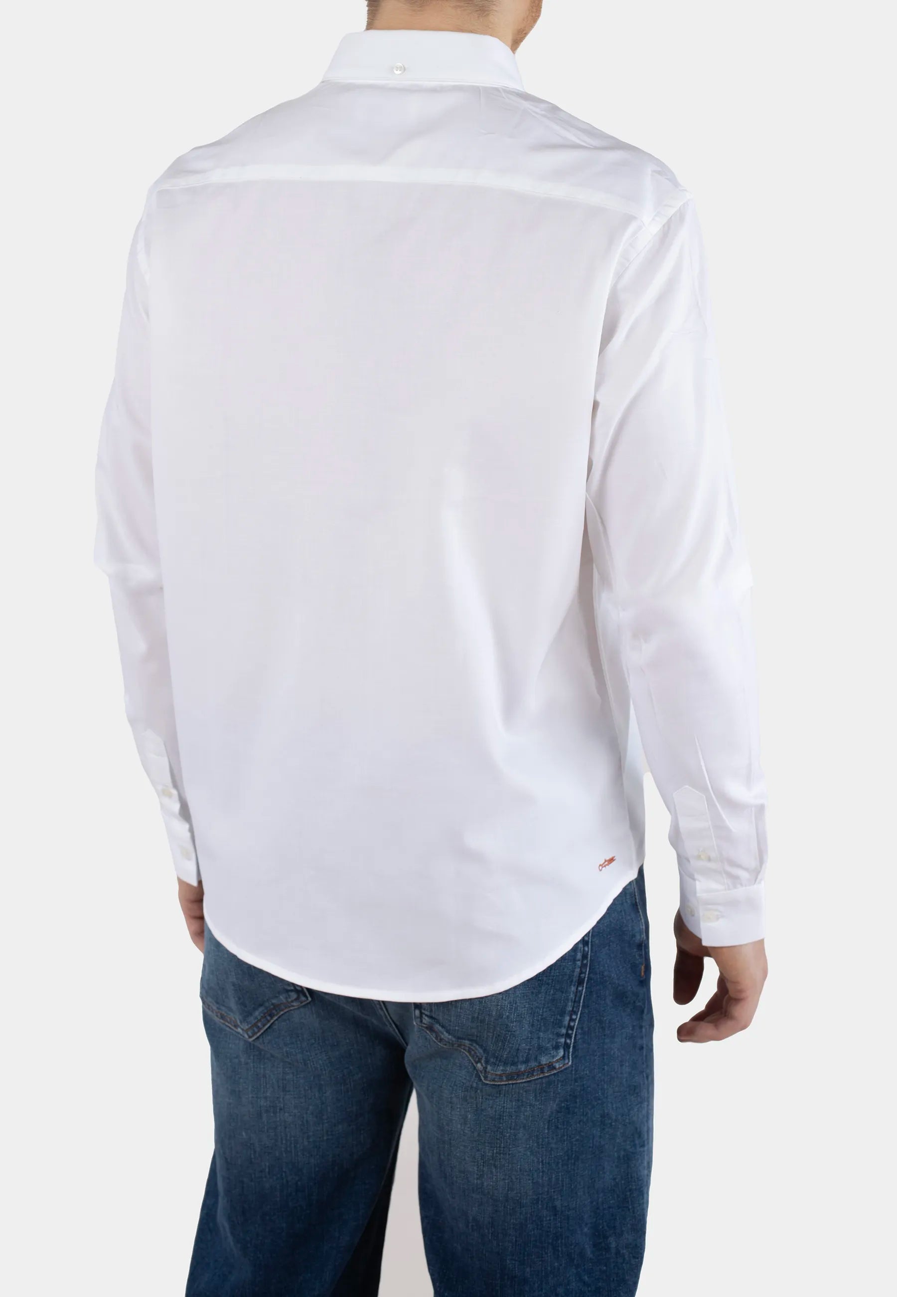 Mika straight shirt - White