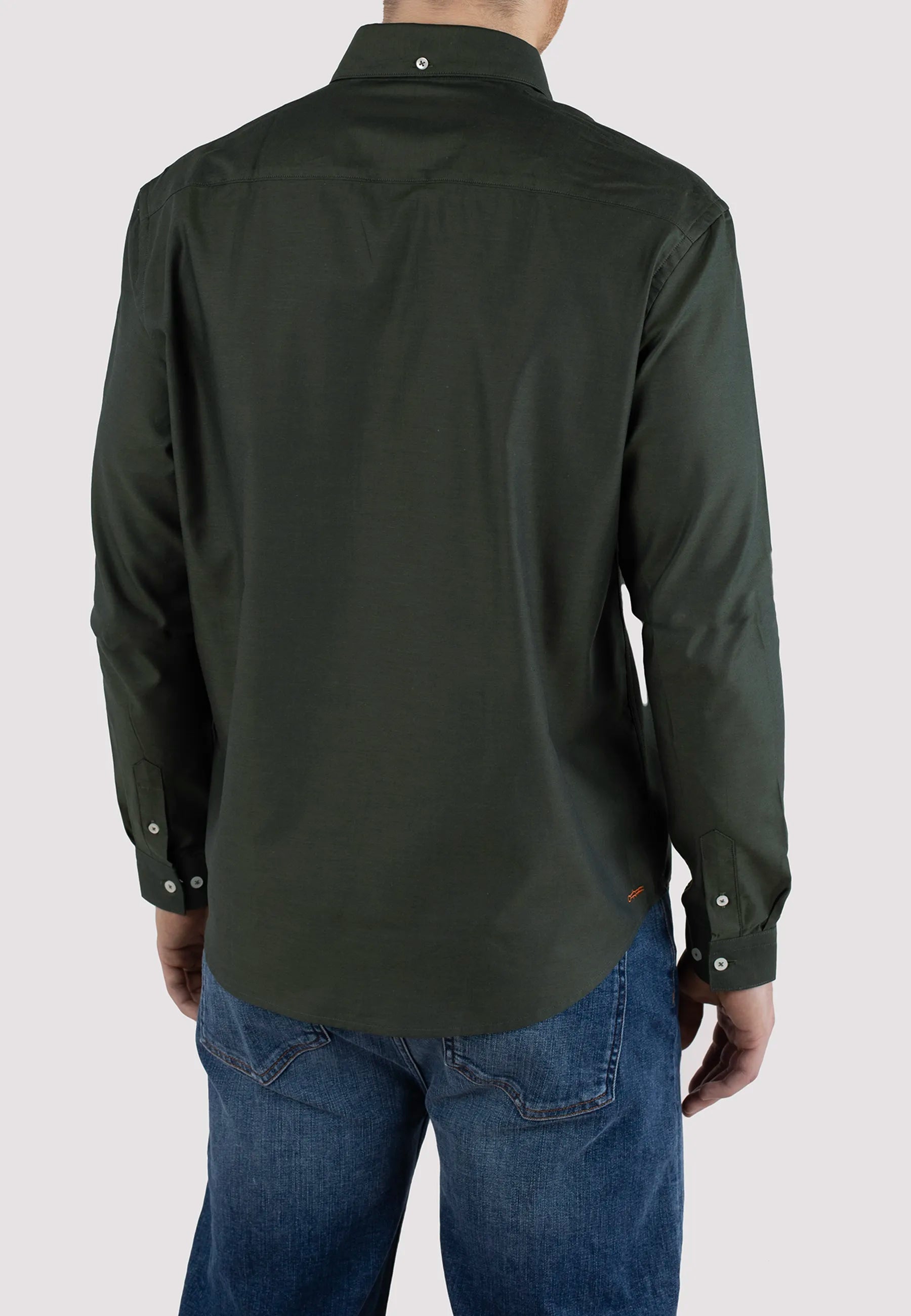 Mika straight shirt - Green