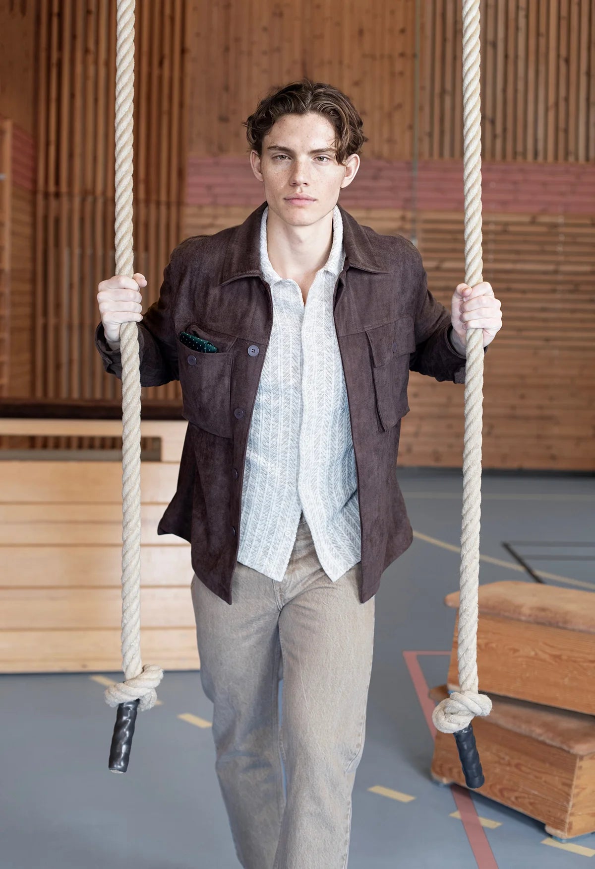 Nash vegan suede jacket - Java