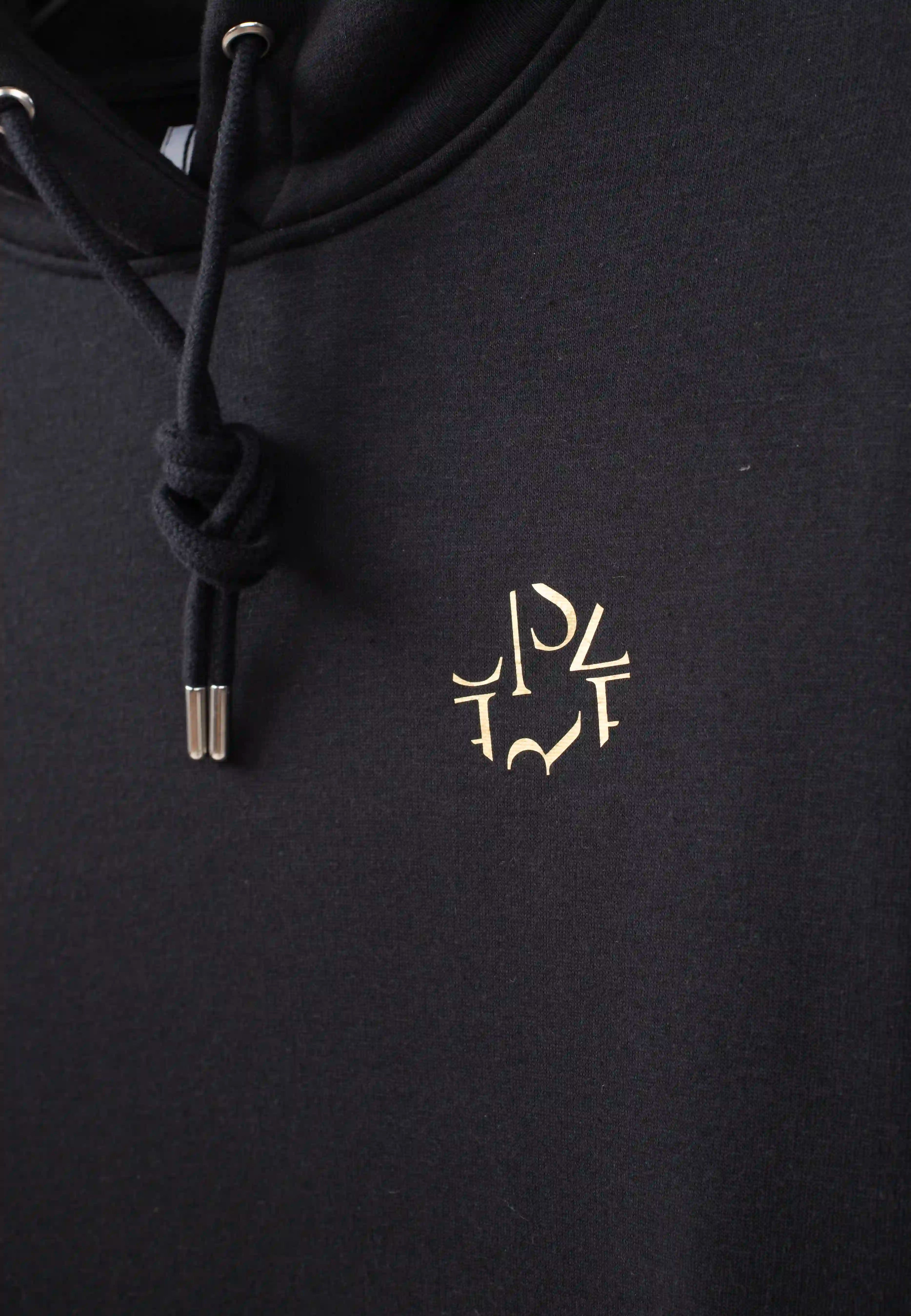Ellipse: Hoodie GLD emblem – Black