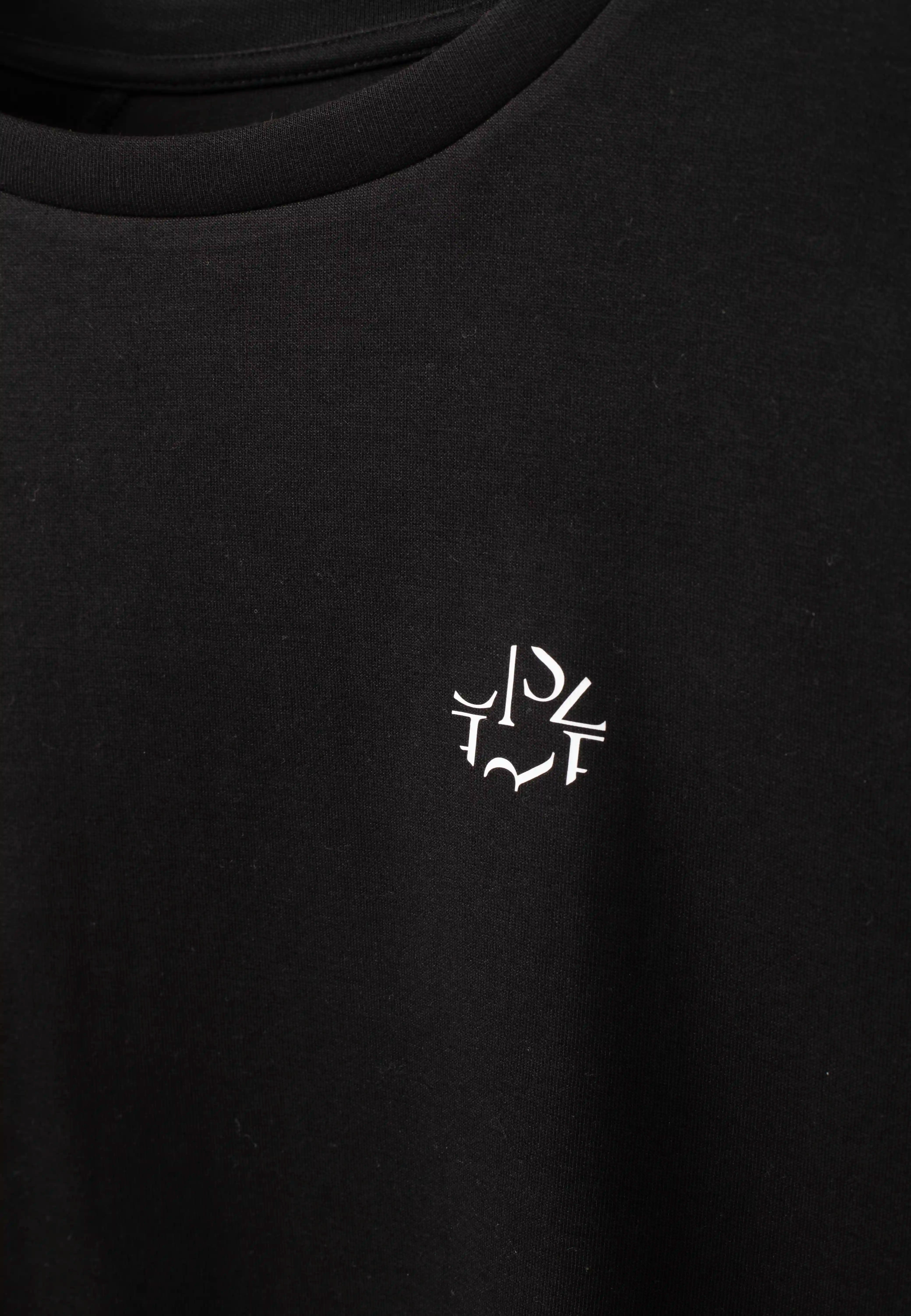 Ellipse: Relaxed Tee front emblem - Black