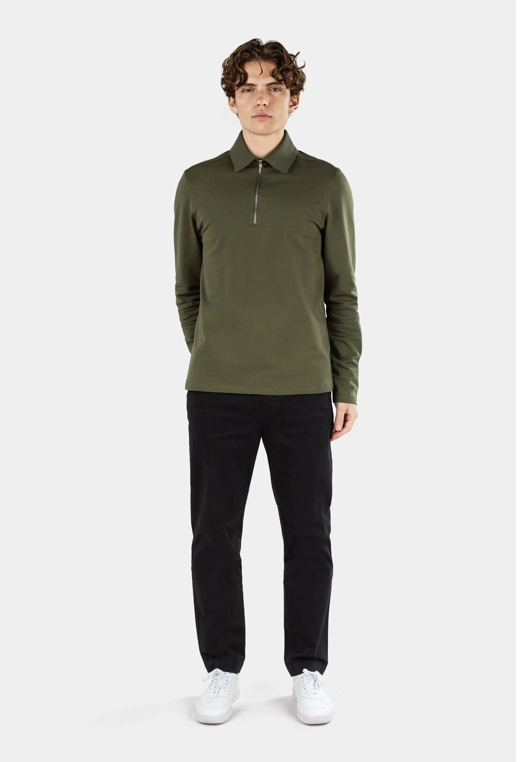 Dev 2.0 half zip shirt – Green