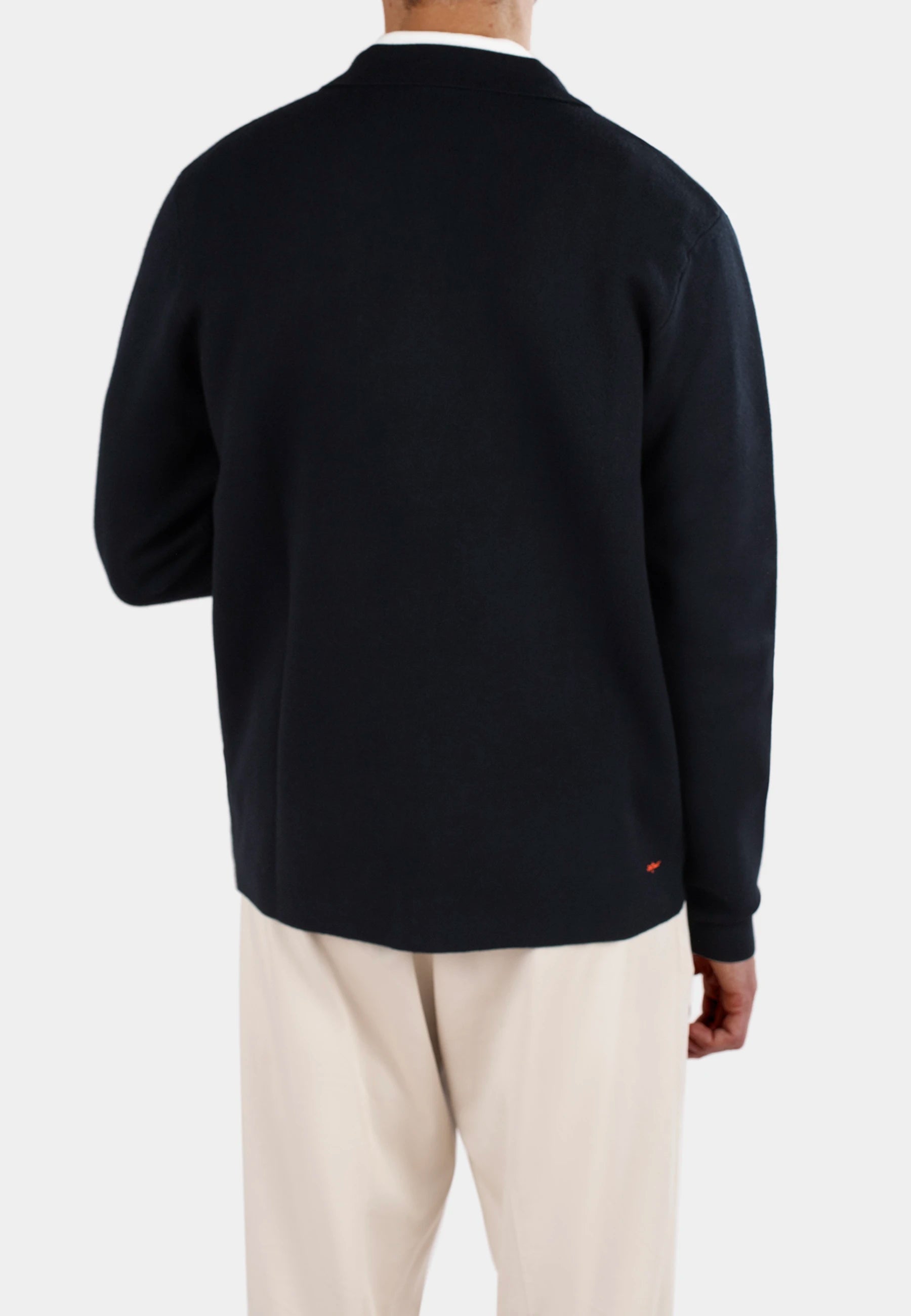 Colby knitted full zip - Black