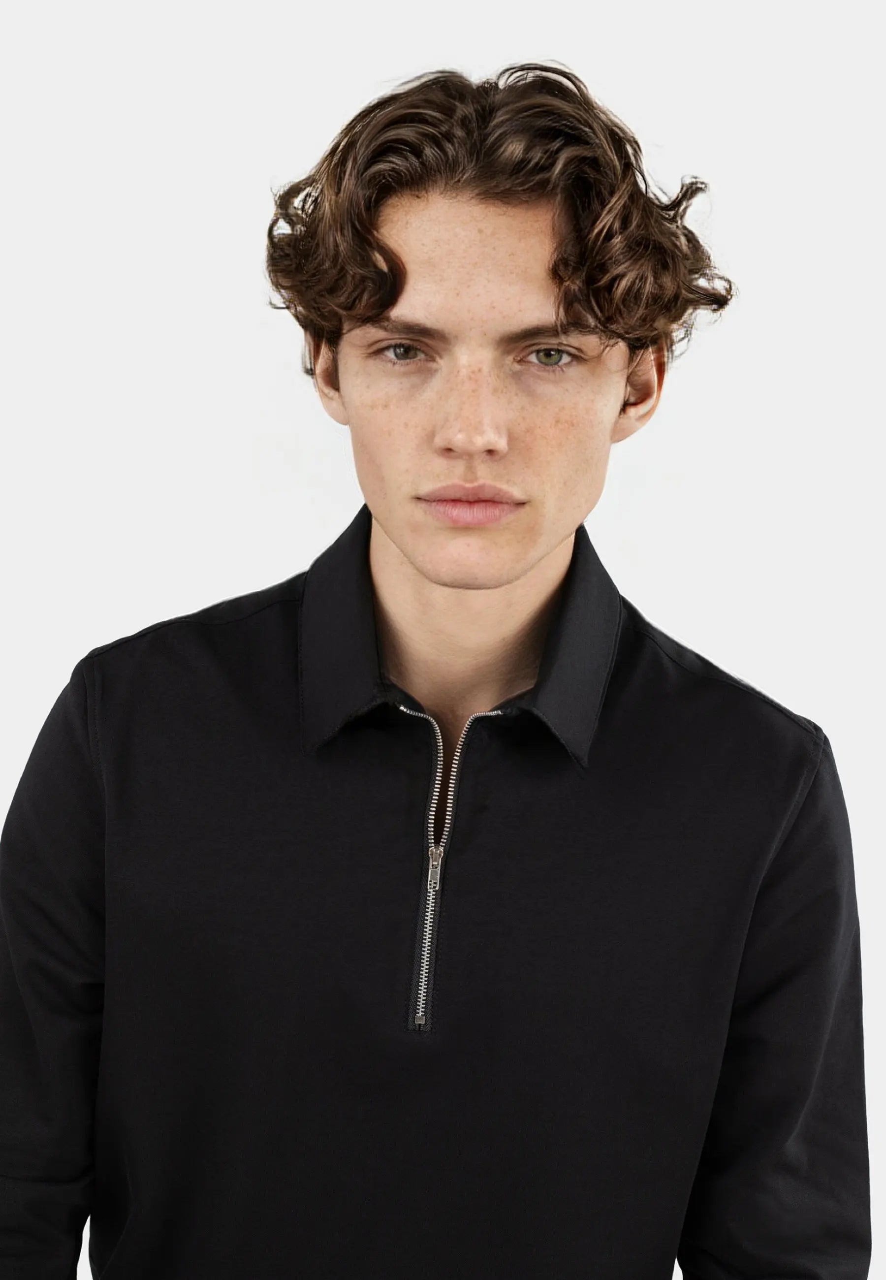 Dev 2.0 half zip shirt – Black