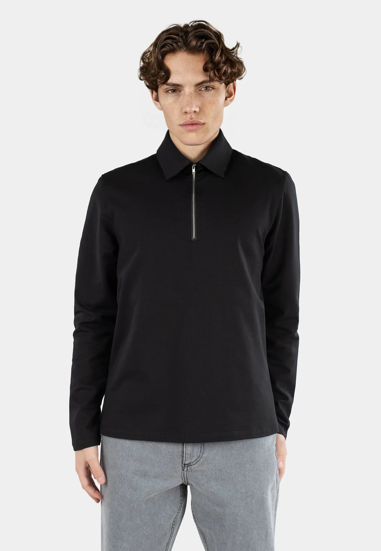 Dev 2.0 half zip shirt – Black