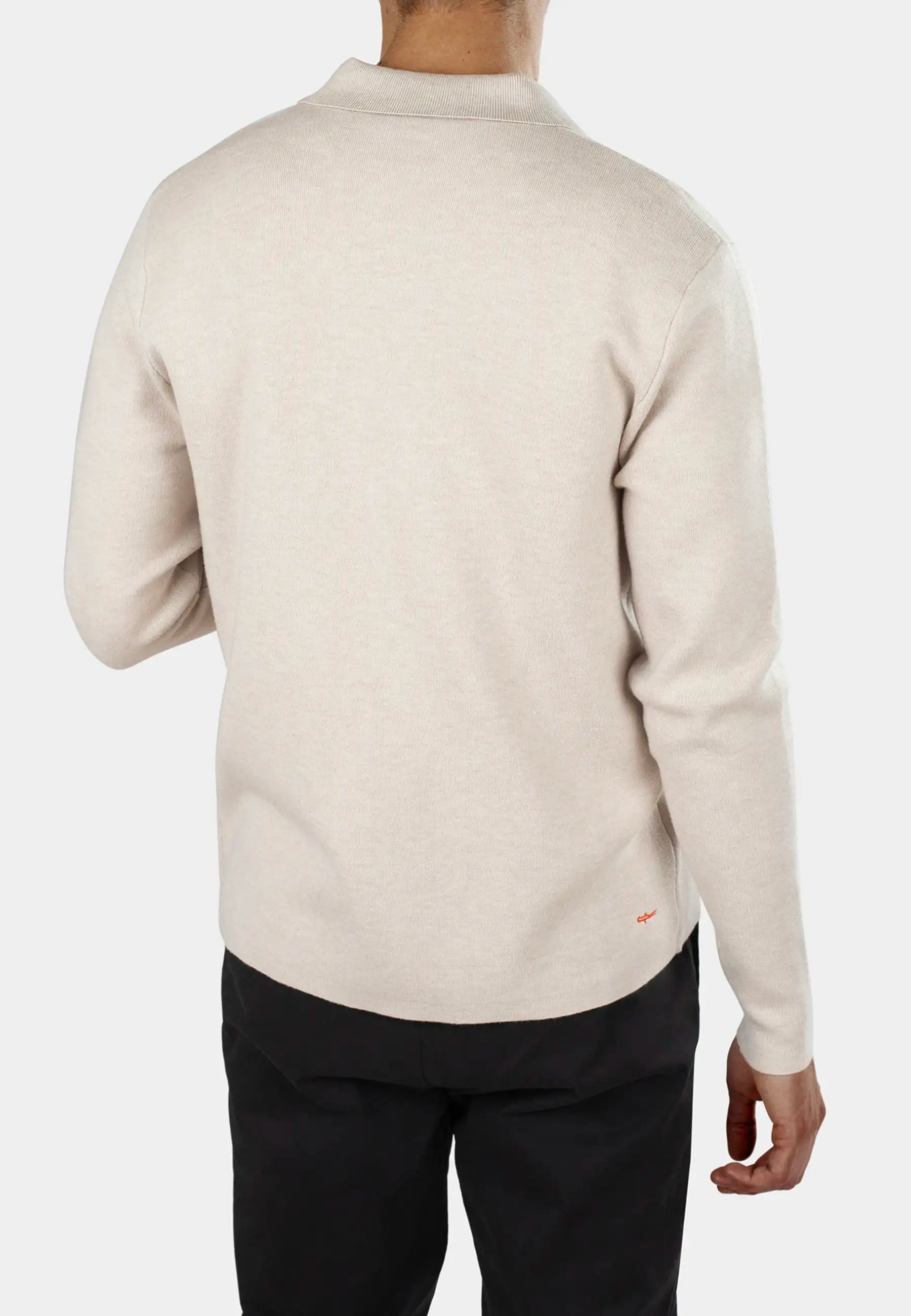 Conrad knitted cardigan - Beige