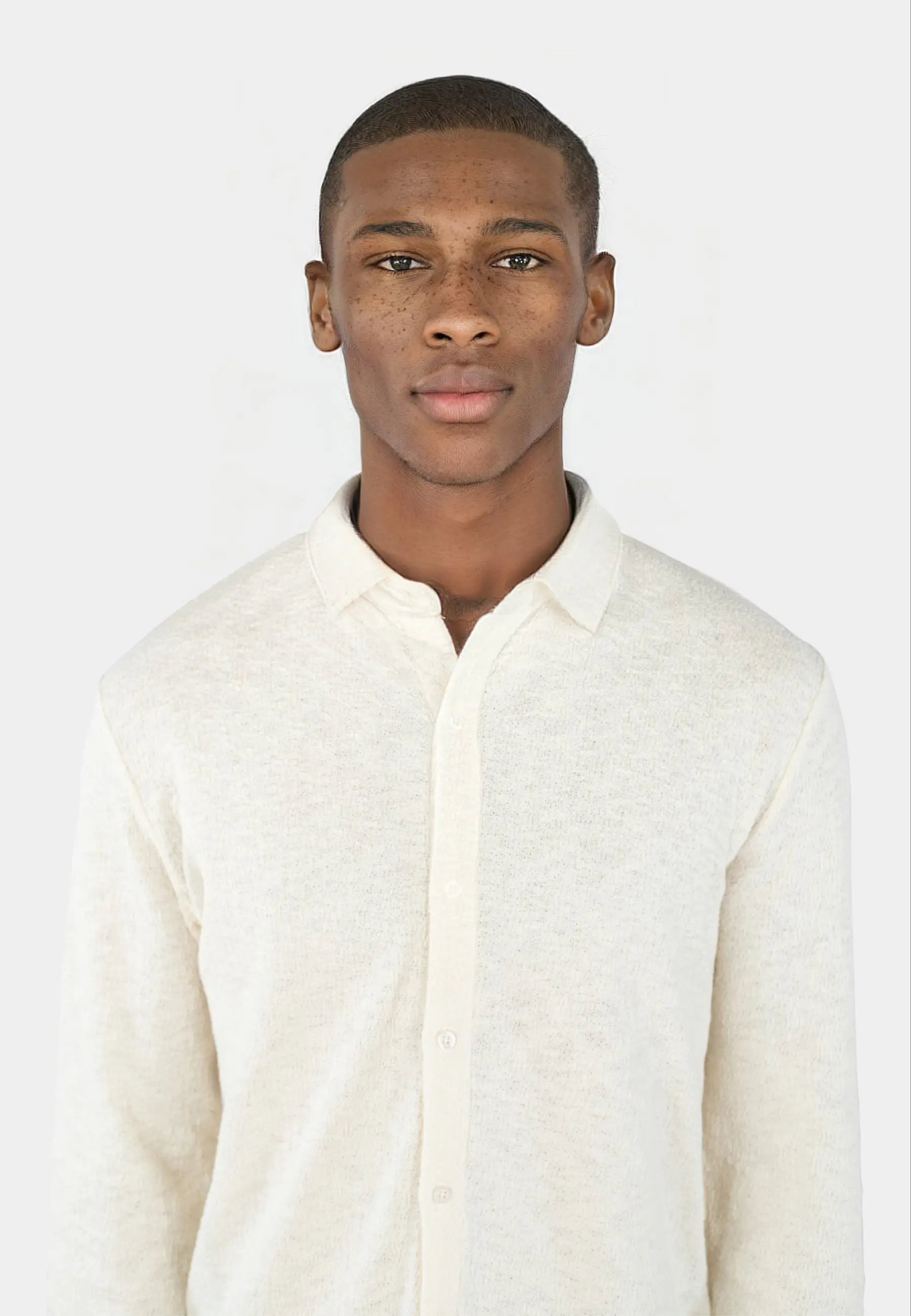 Damien boucle shirt - Beige