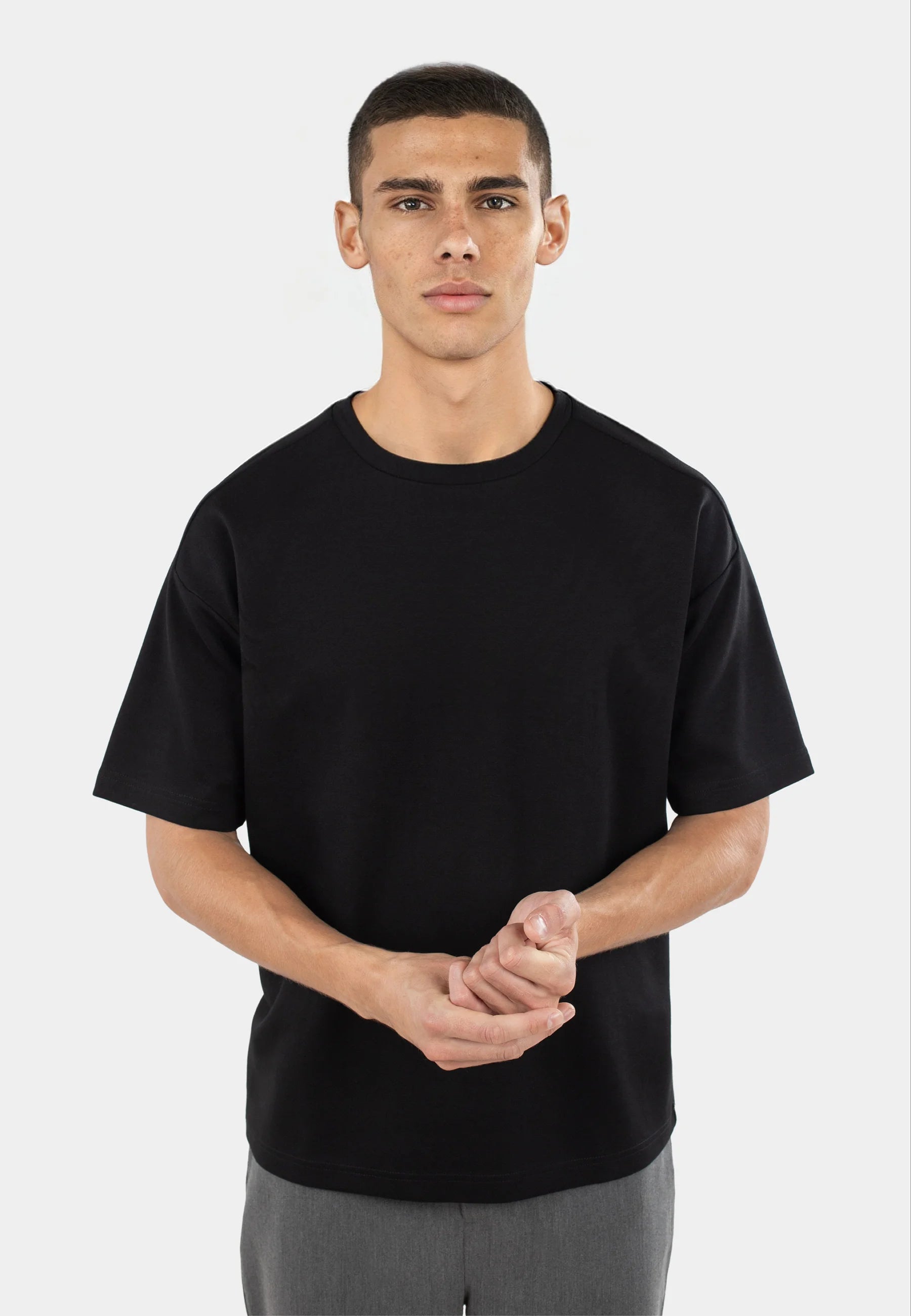 Noel boxy tshirt - Black