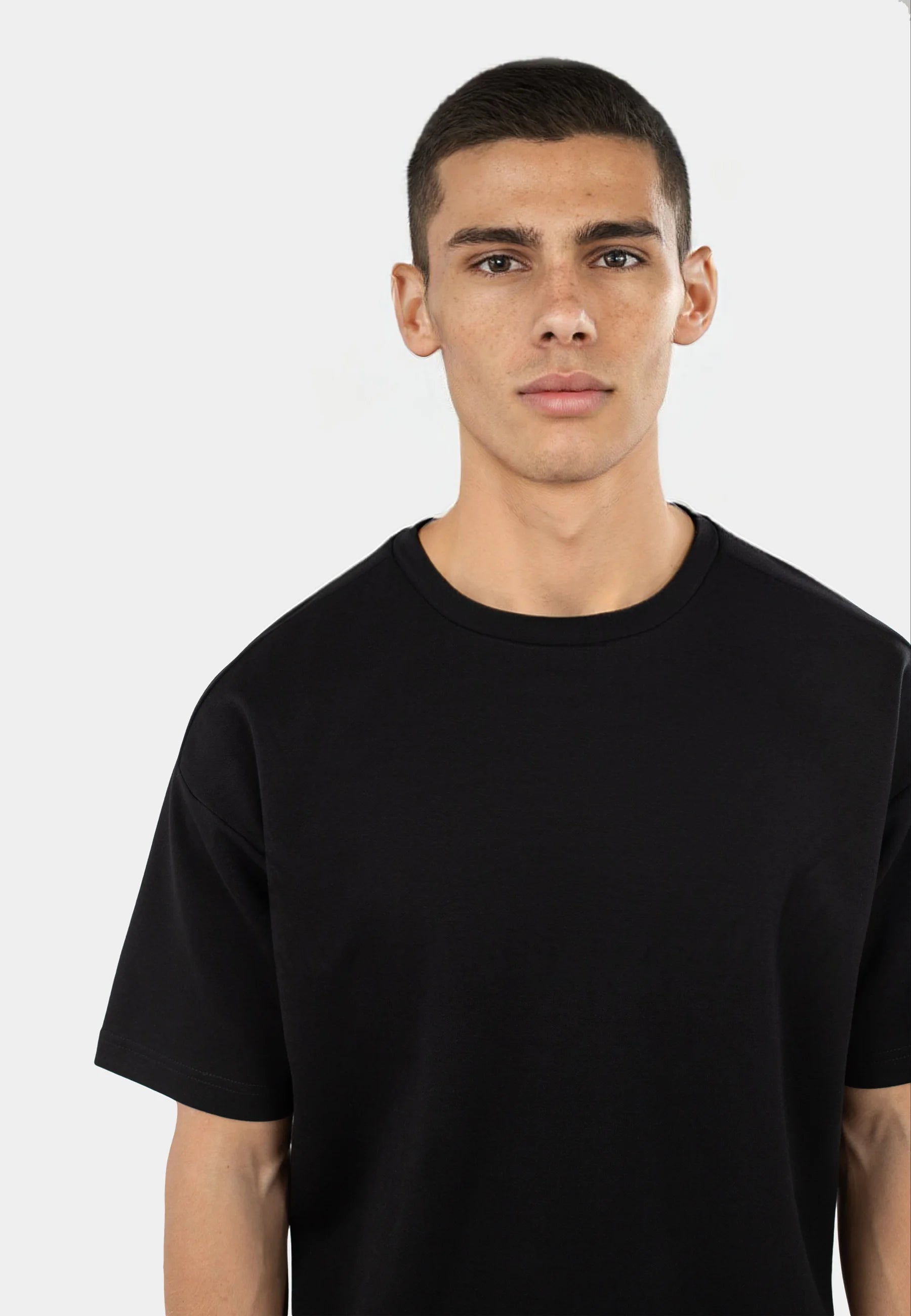 Noel boxy tshirt - Black