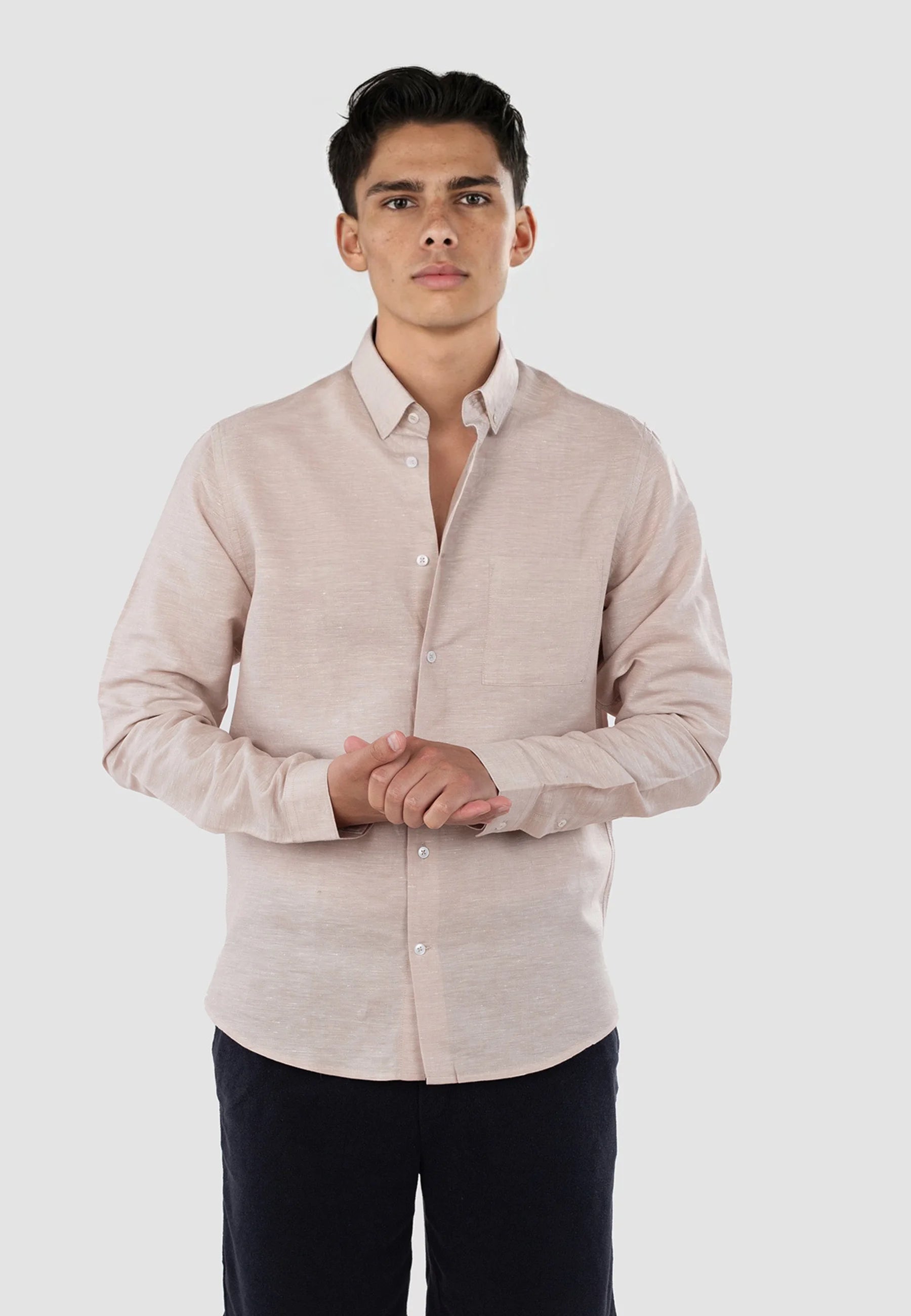 Revin linen shirt - Beige