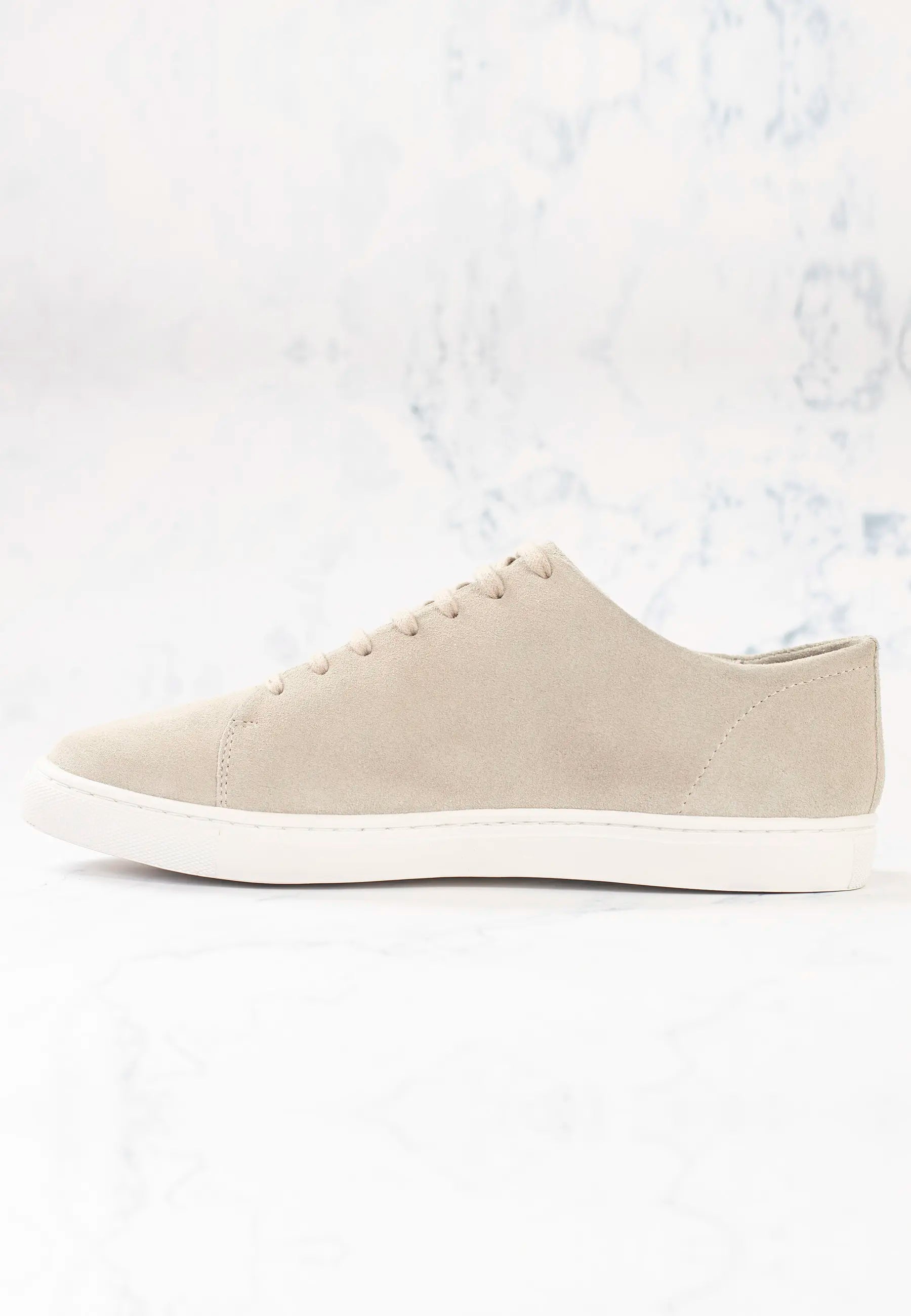 Dale suede sneaker - Light beige